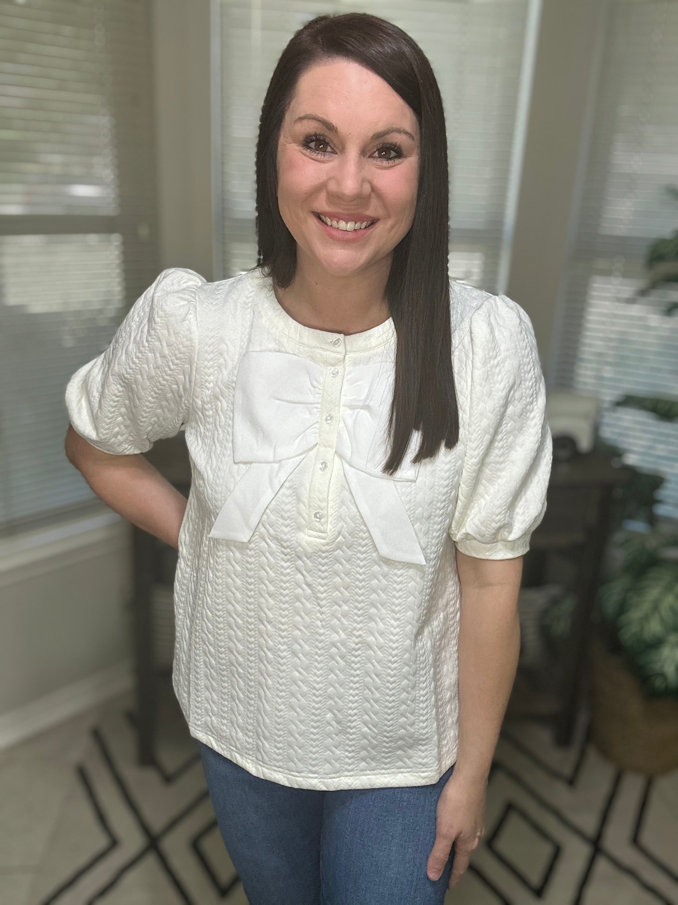Ribbon Knot Top
