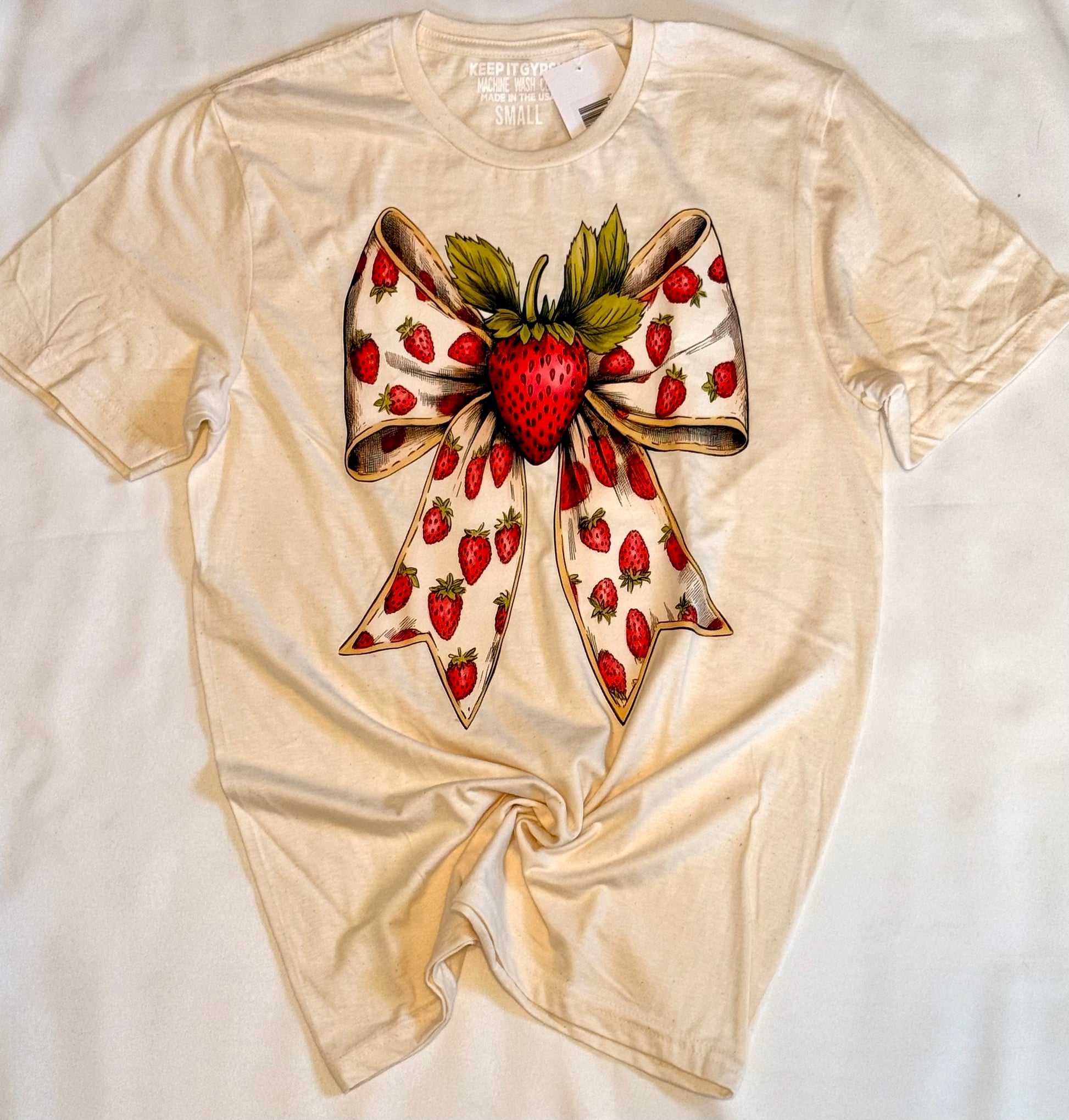 Stawberry Bow Shirt