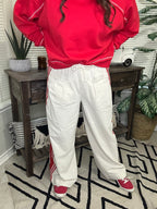 TrackLine Wide Pants