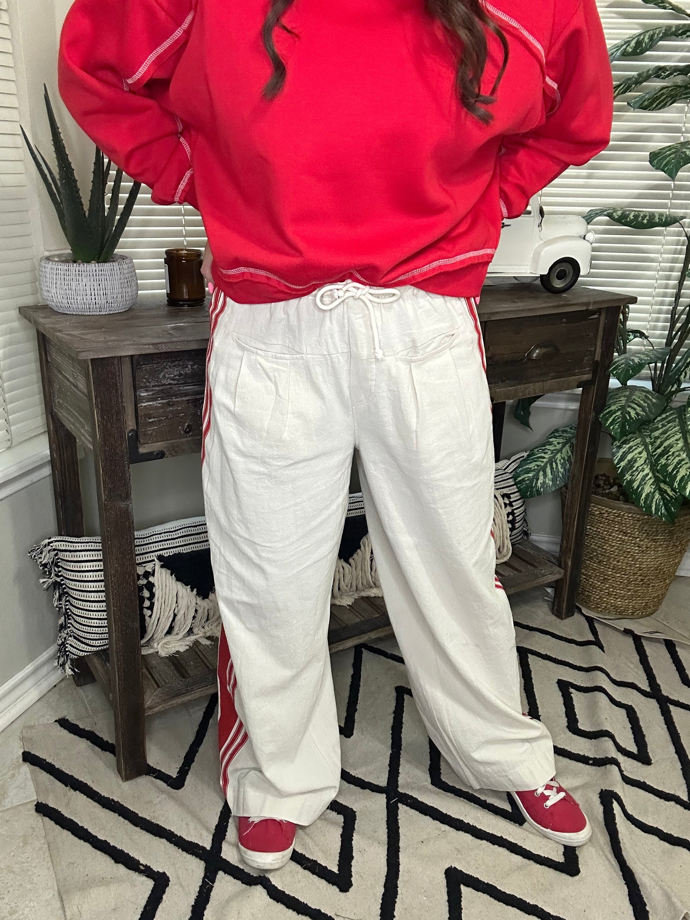 TrackLine Wide Pants