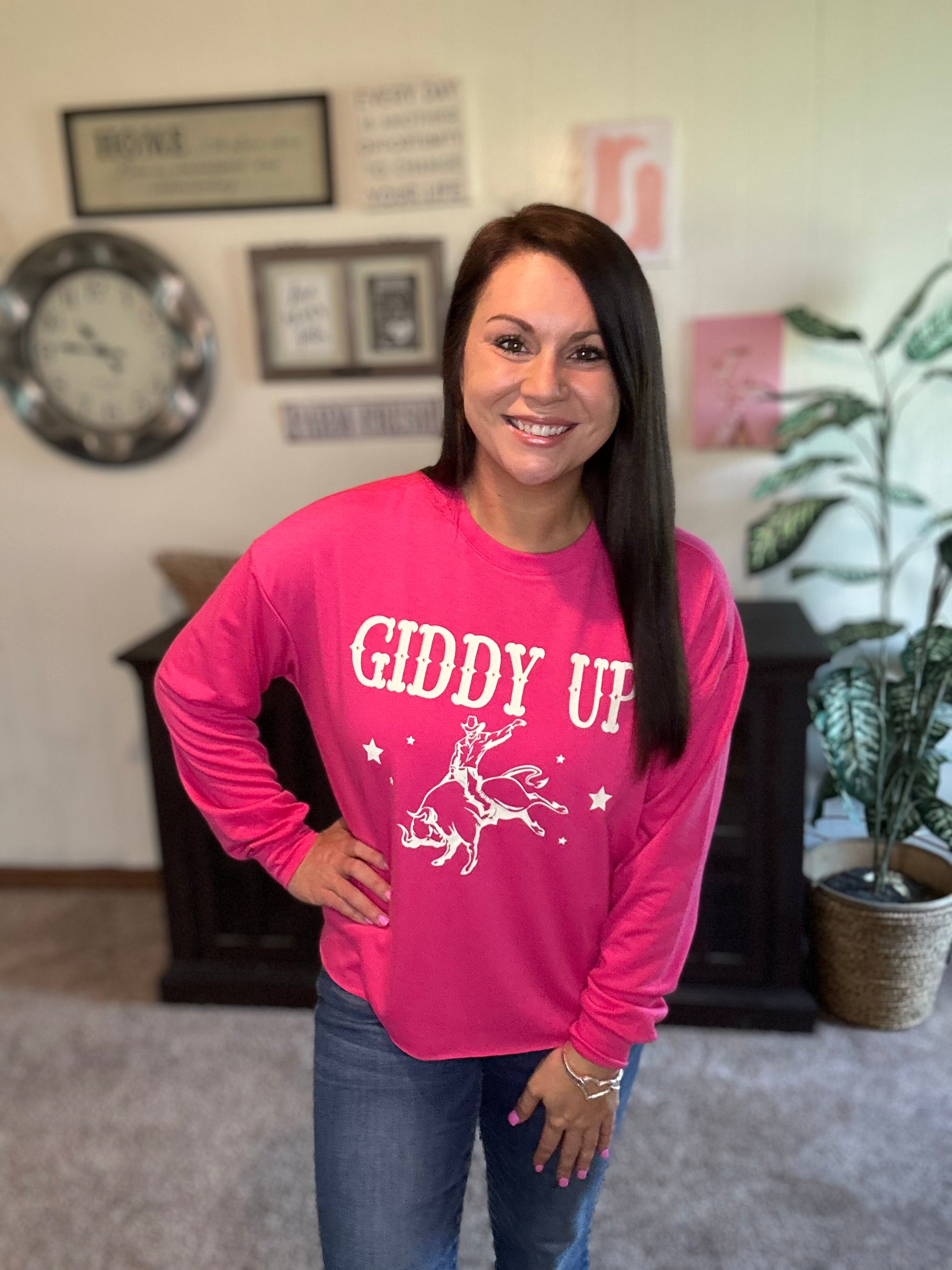 Giddy Up Sweatshirt