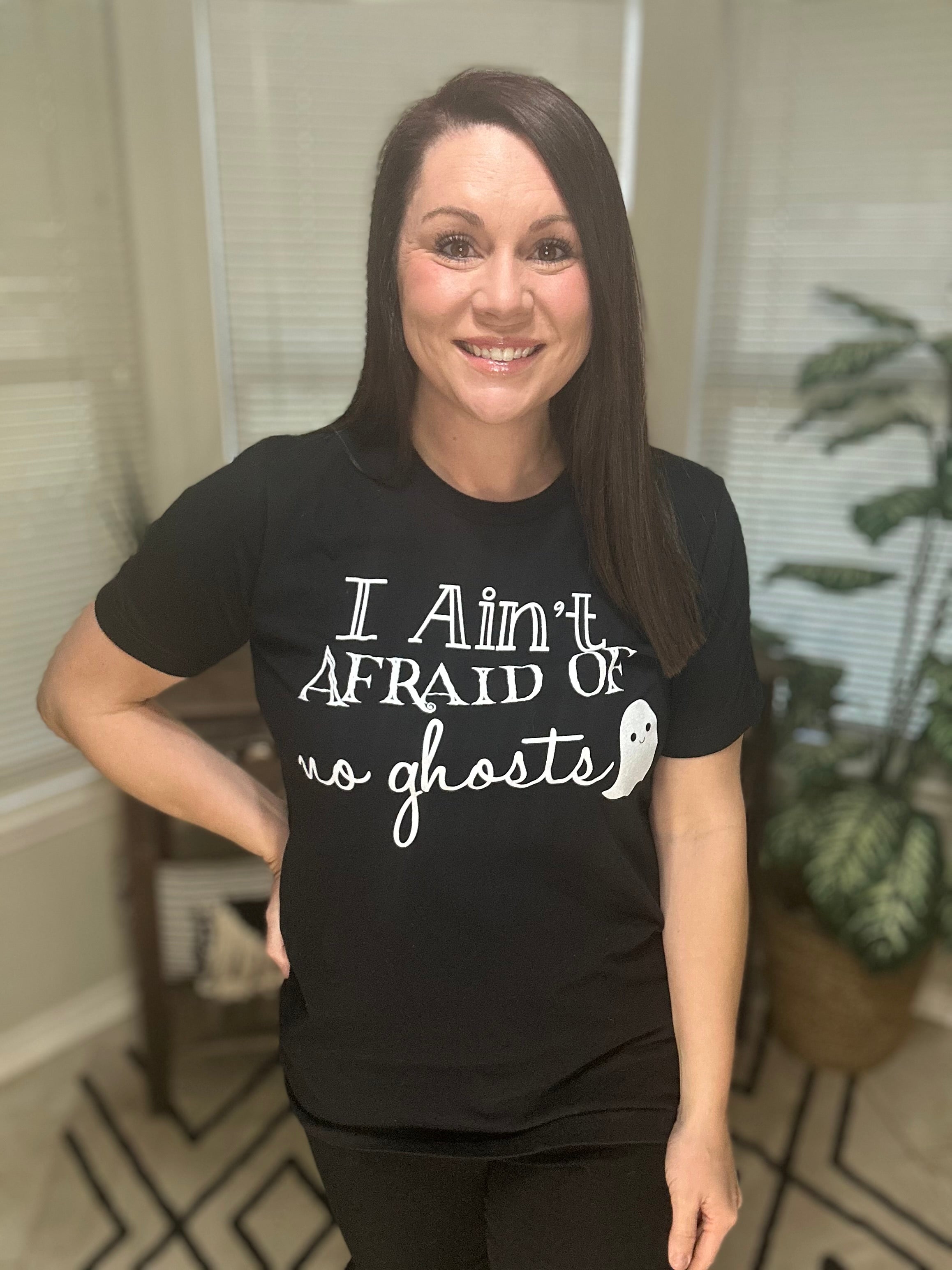 Aint Afraid No Ghost Graphic Tee