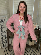 Ginghem Christmas Pajama Set