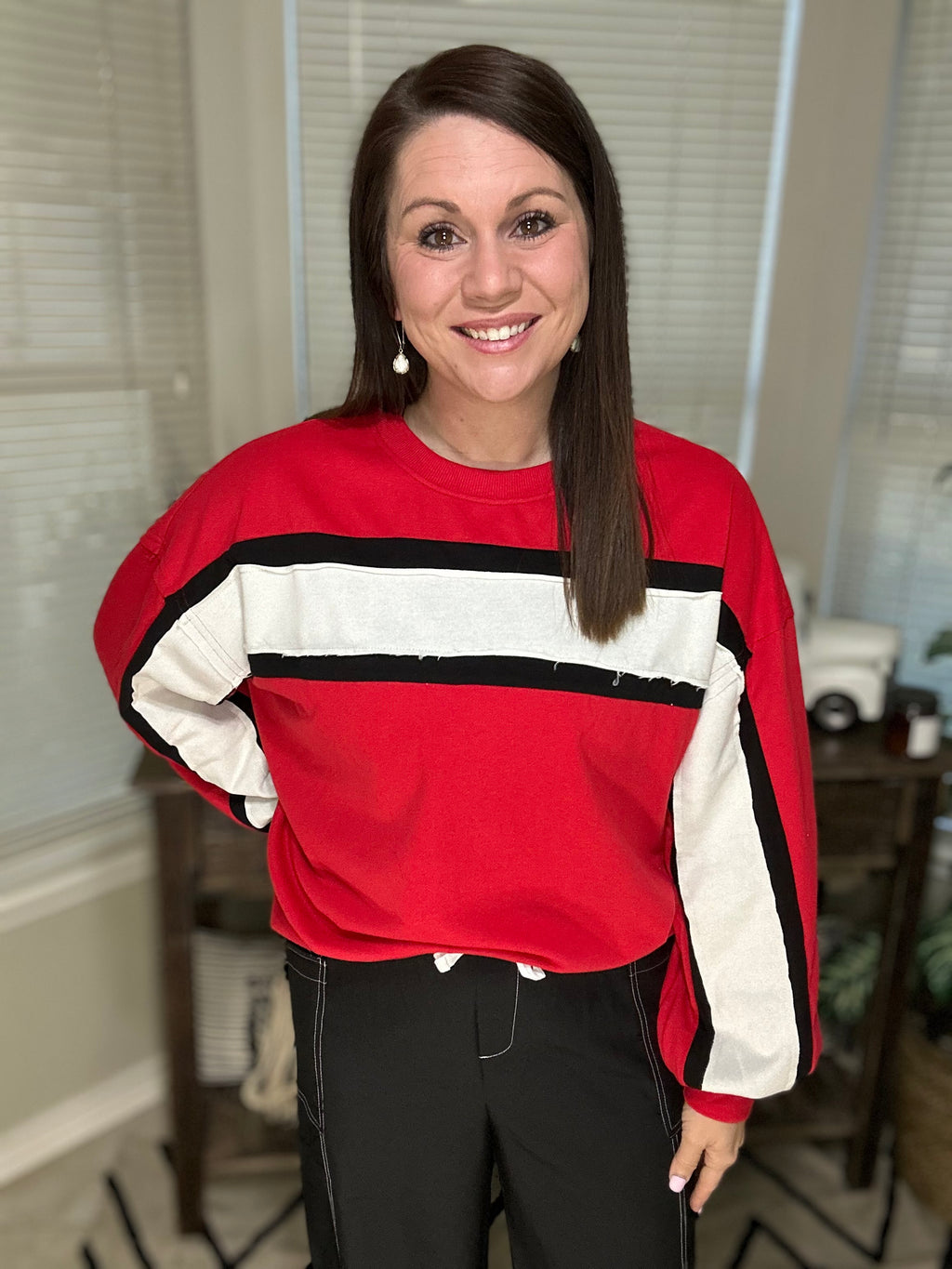 Game Day Red Pullover