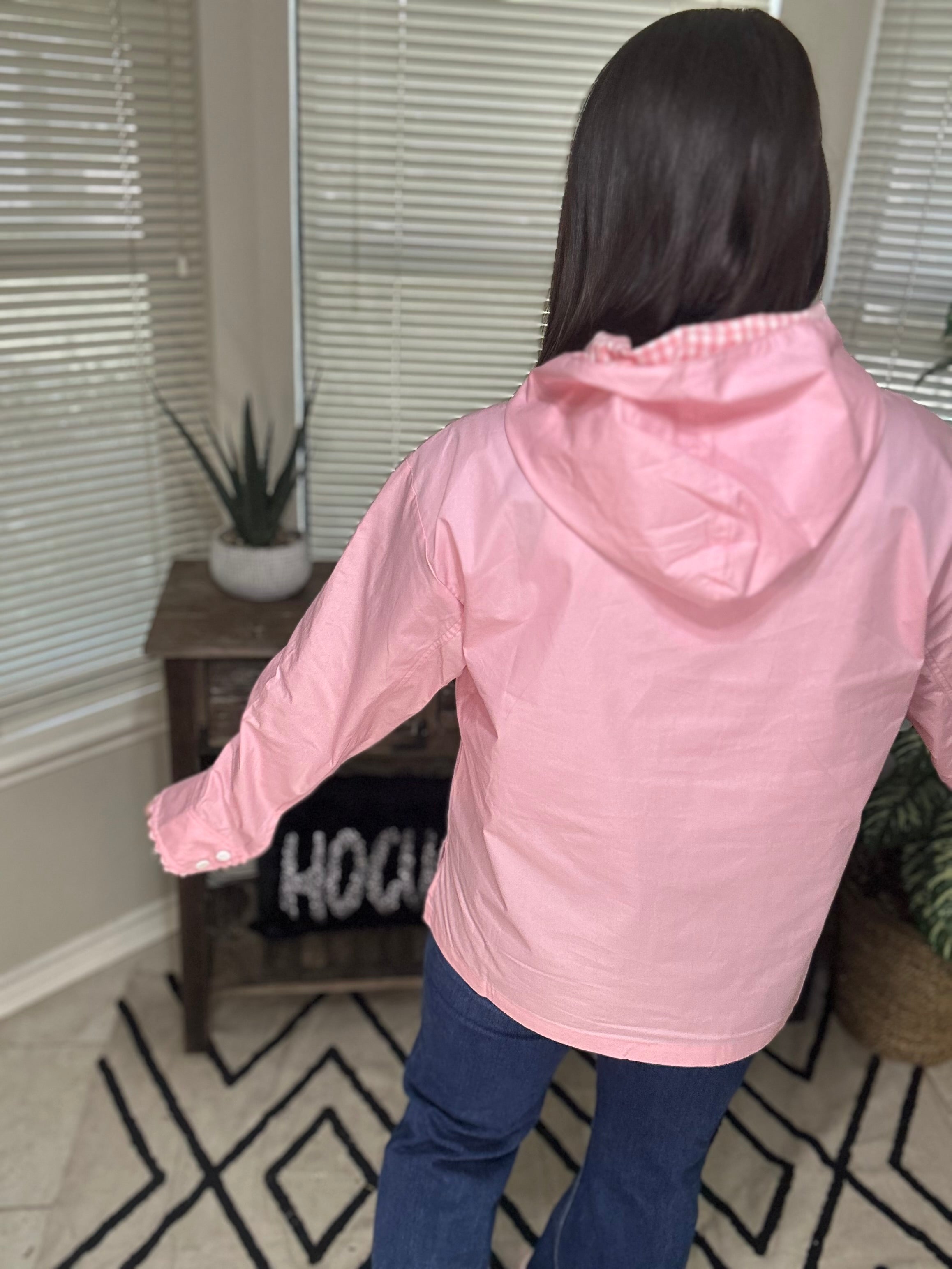 Pink Knot Windbreaker