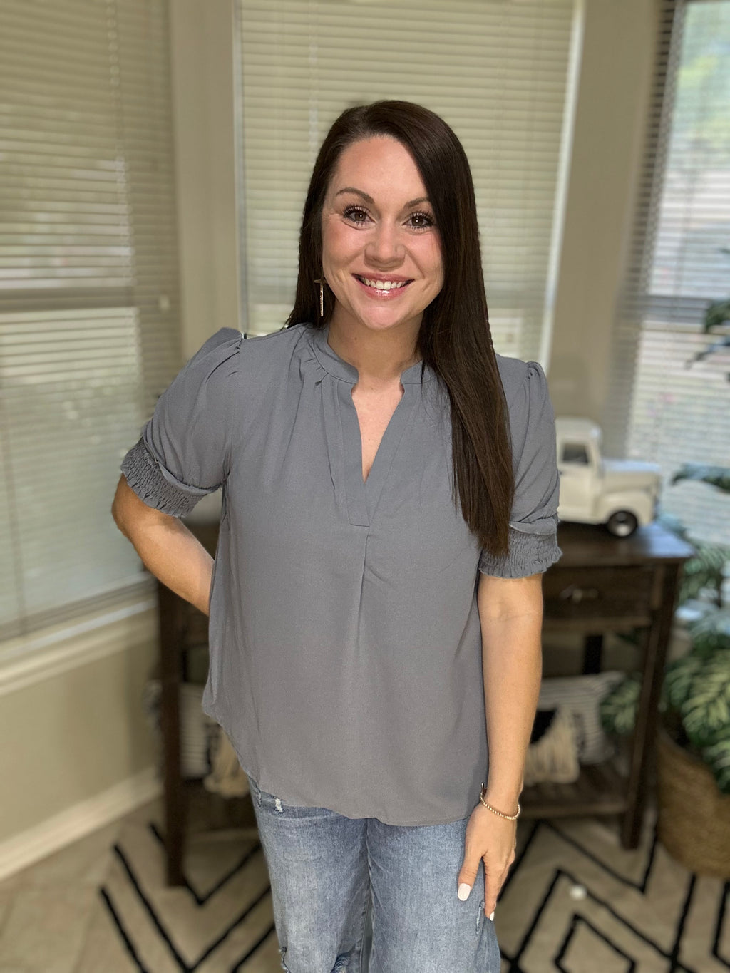 Breeze Cuff Blouse