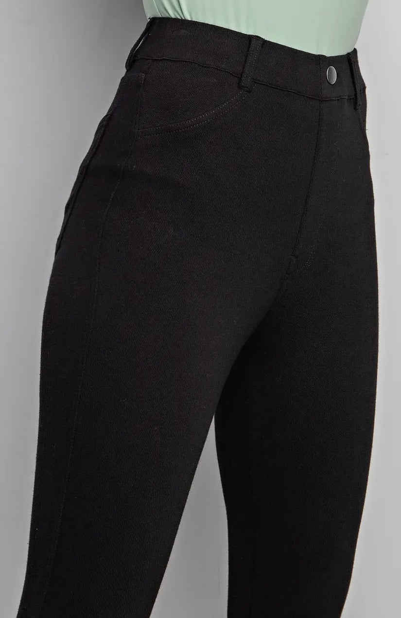 Black Stretch Pants