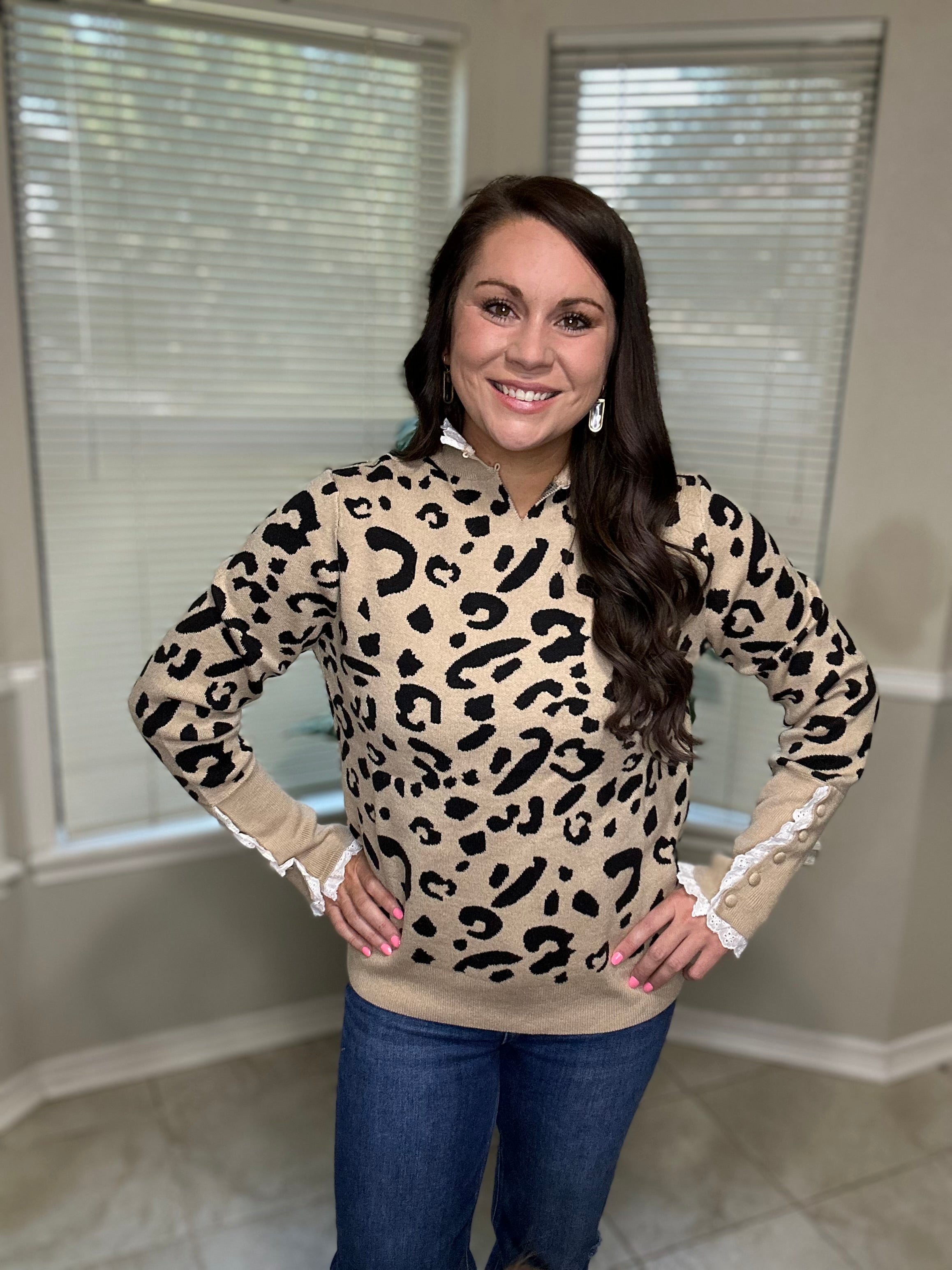 Feline Grace Sweater