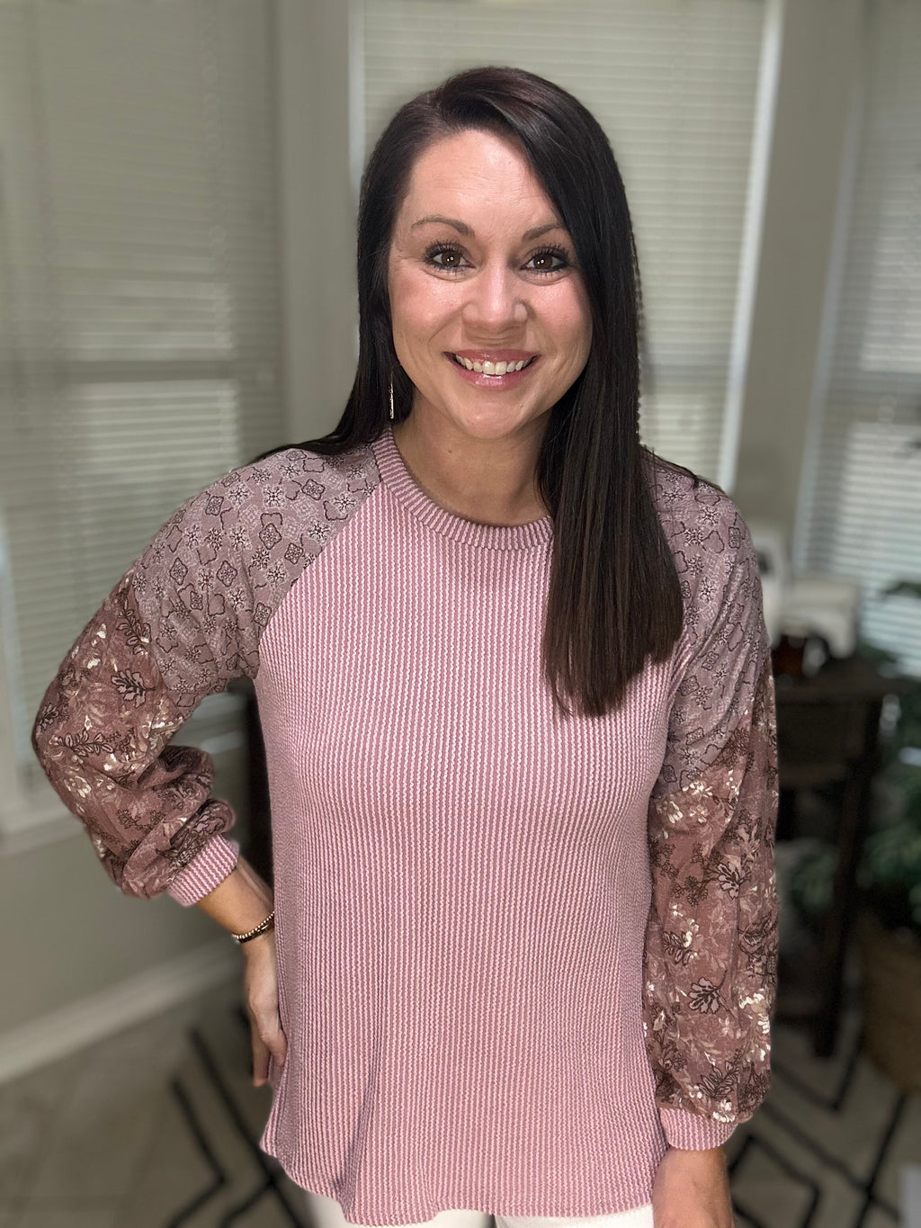 Uptown Texture Knit Top