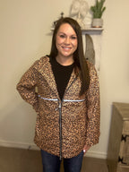 Leopard Raincoat