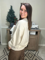 Cowgirl Hat Applique Sweatshirt