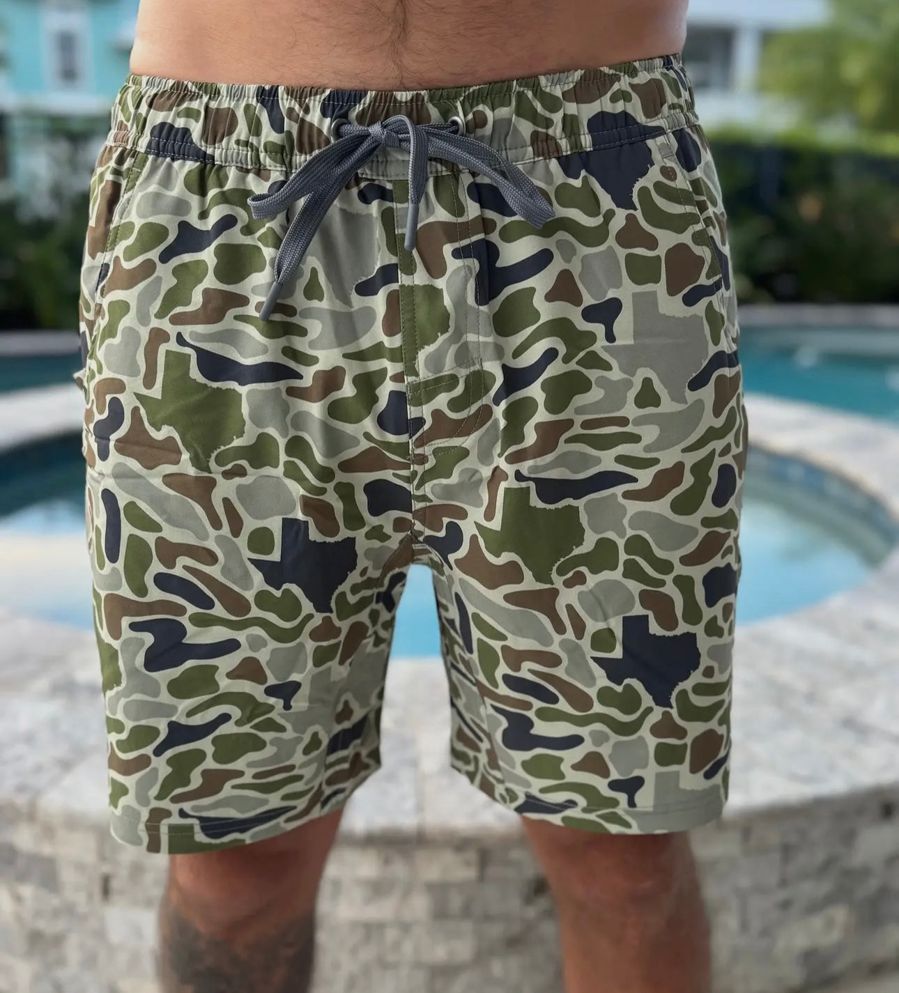 Texas Sand Camo Athletic Shorts