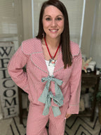 Ginghem Christmas Pajama Set