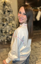 Texas Printed Crewneck Sweatshirt