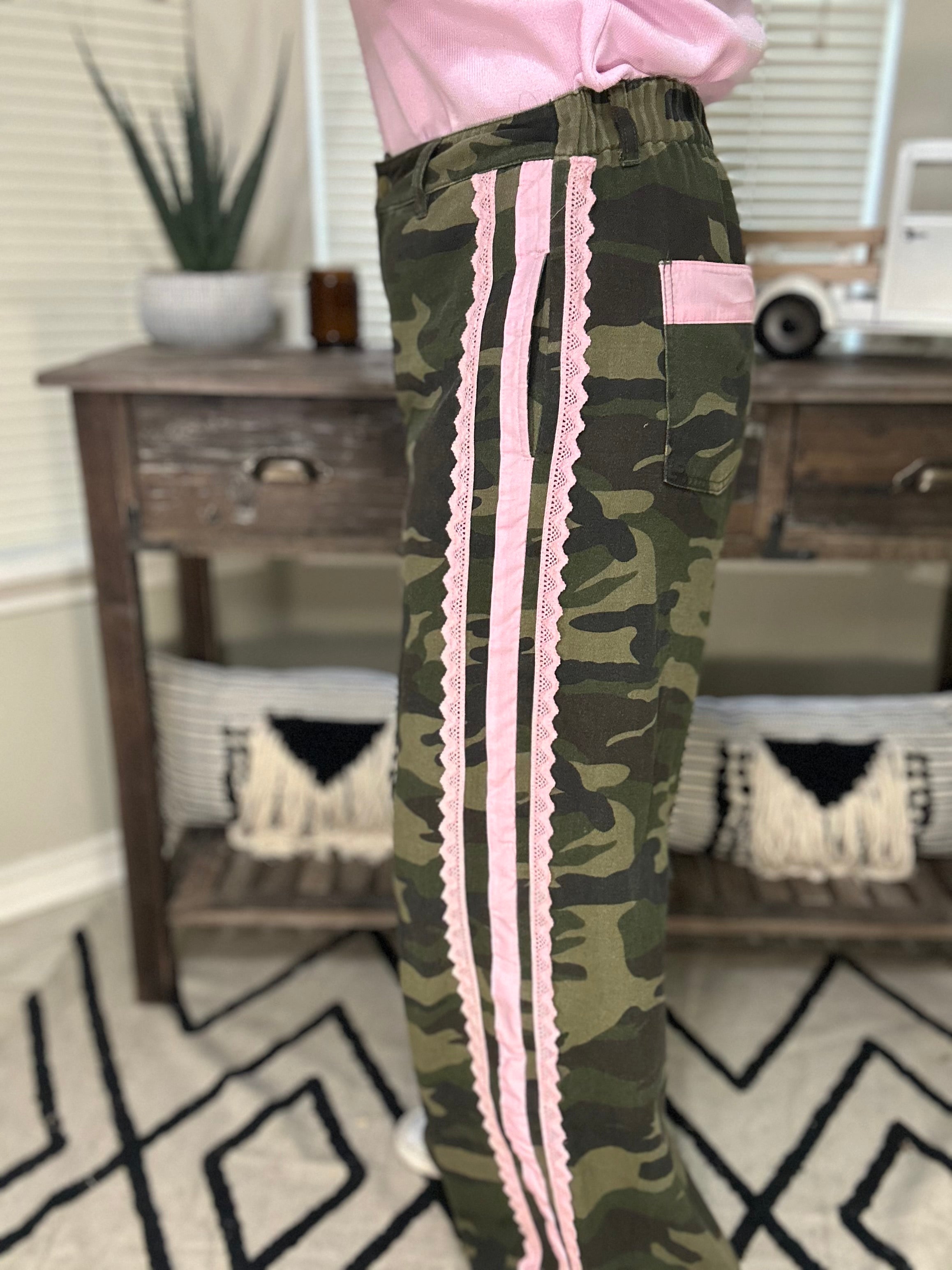 Lace & Combat Pants