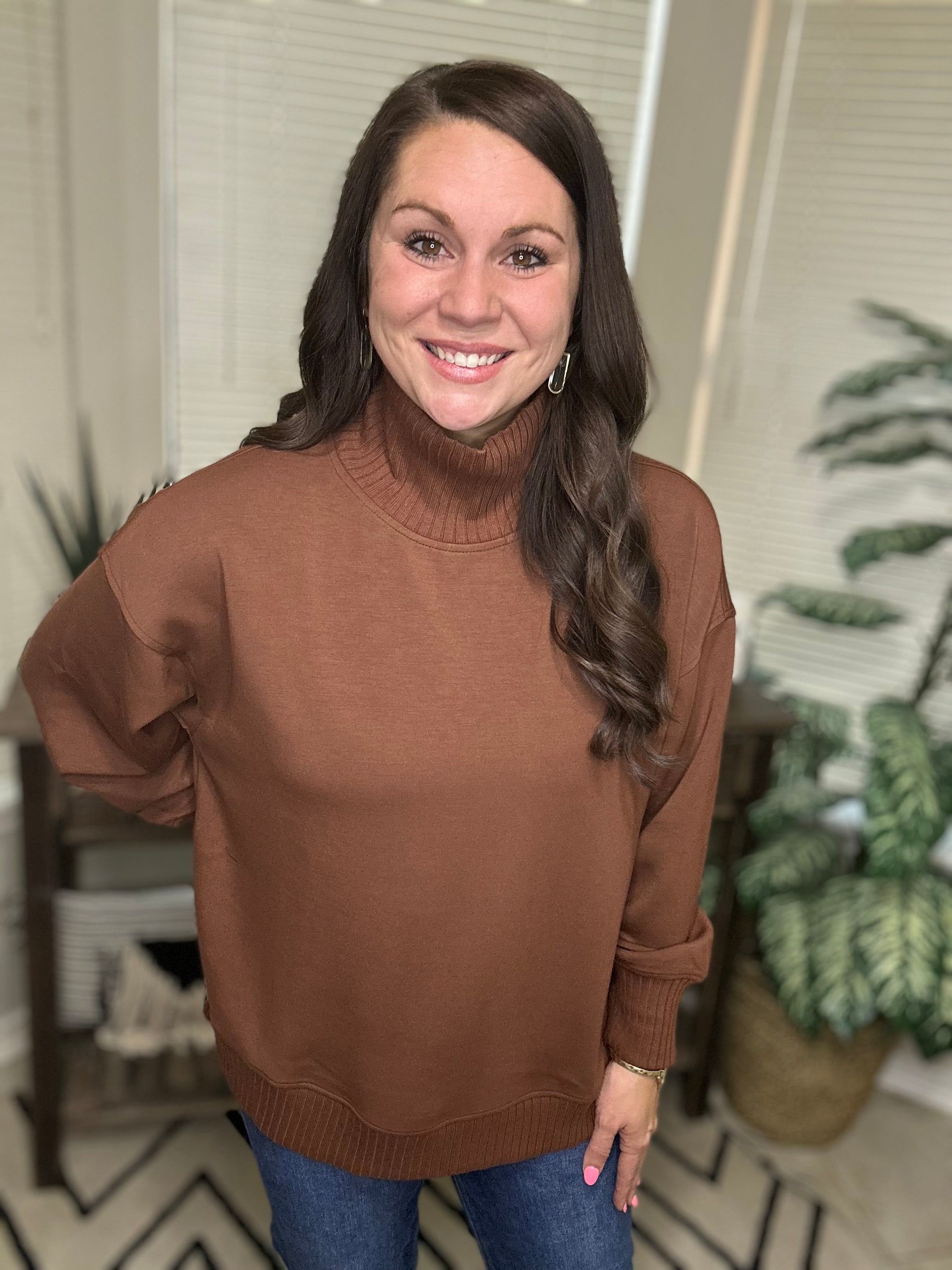 Refine Mock Neck