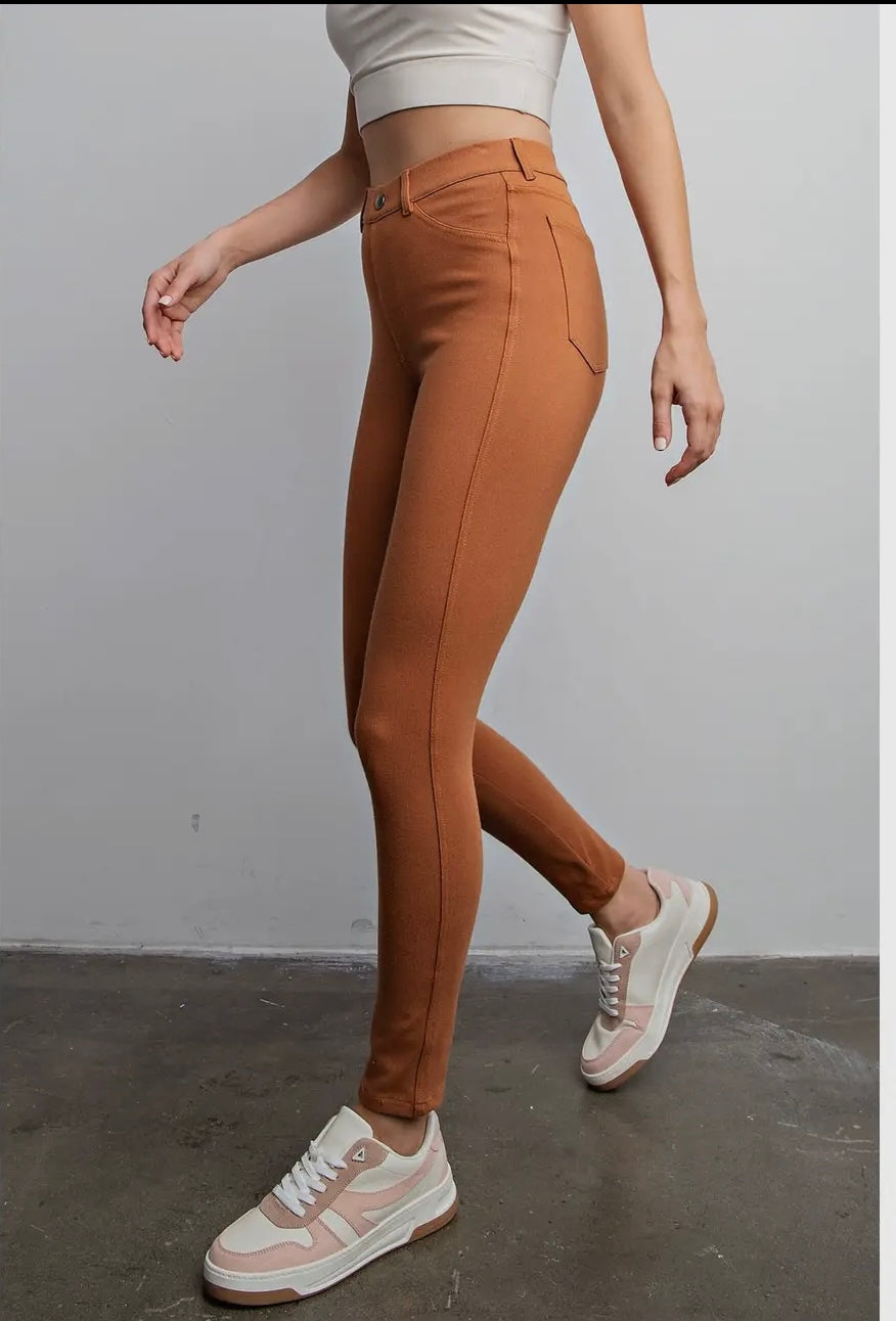 Chestnut Stretch Pants