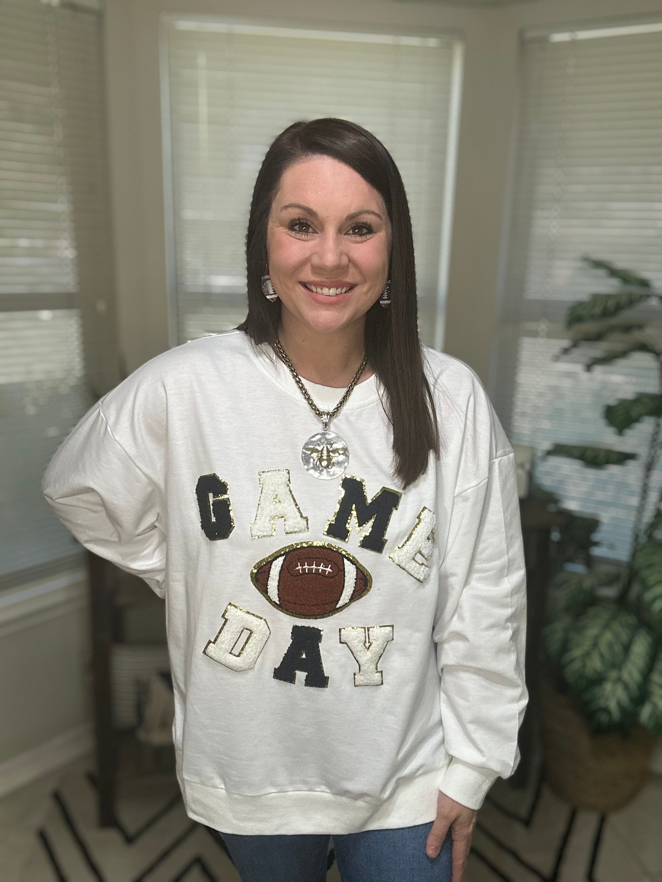 Navy Game Day Sweatshirt