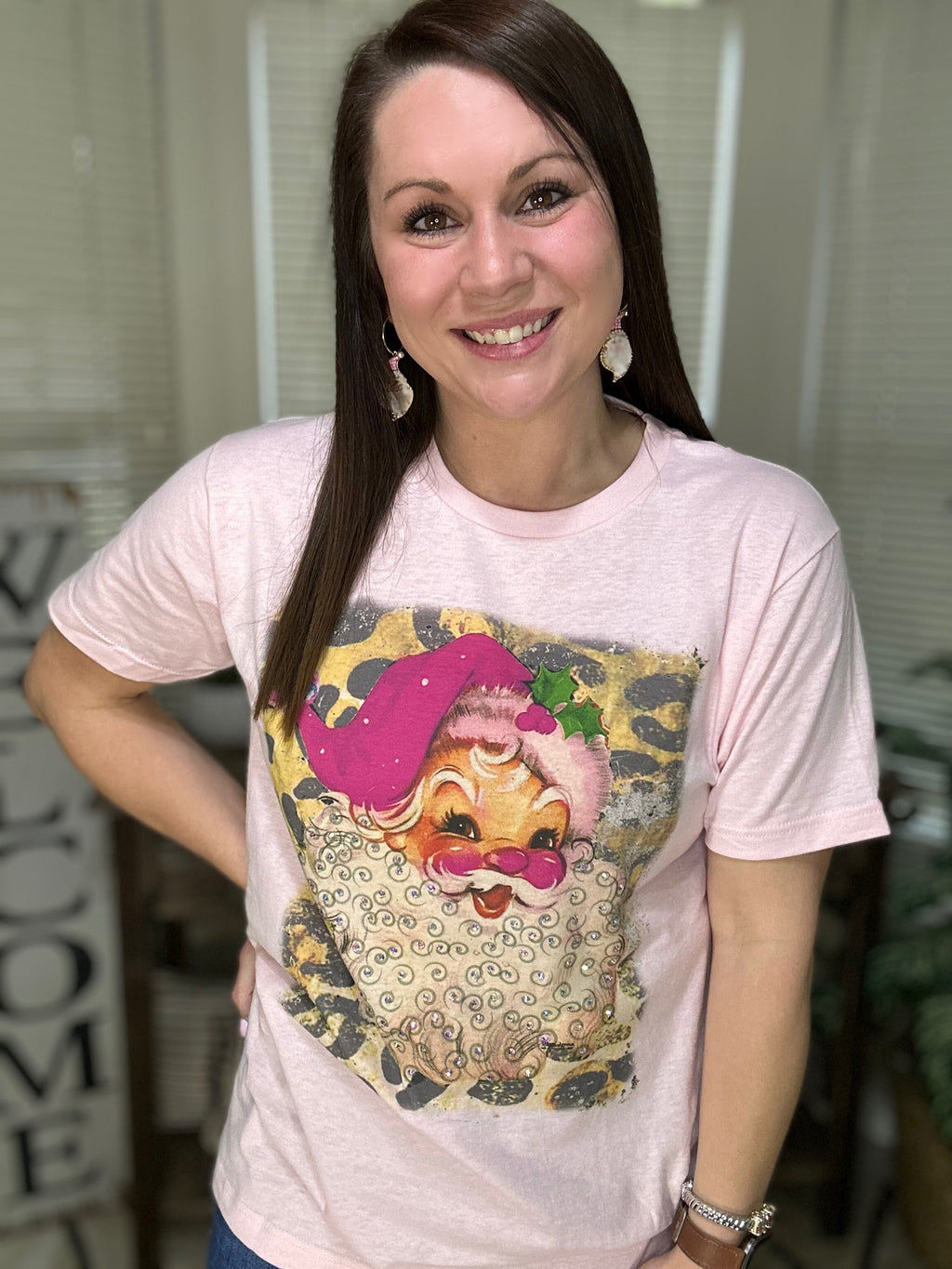 Vintage Santa Graphic-tee