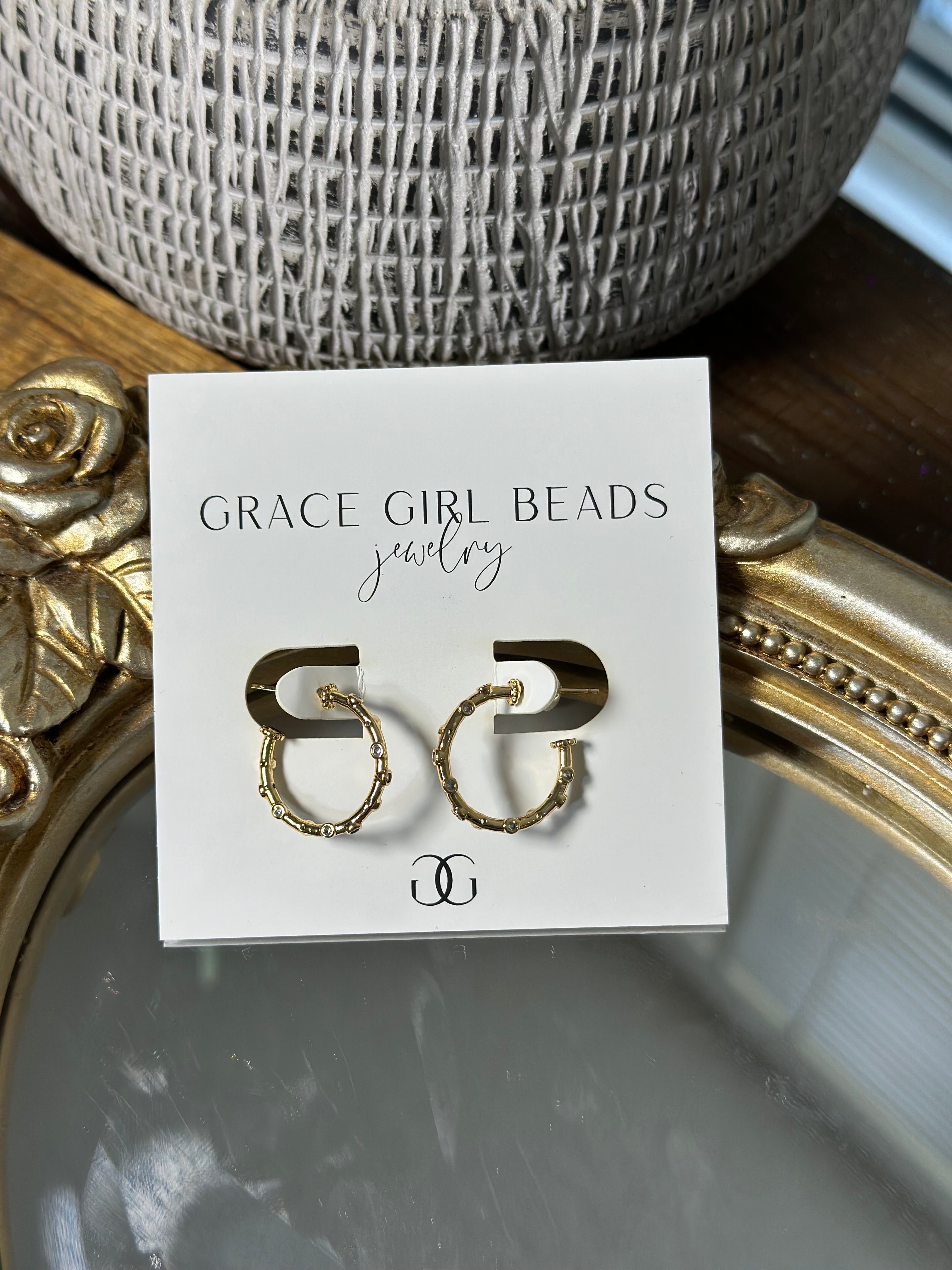 Scatter Hoop Earrings