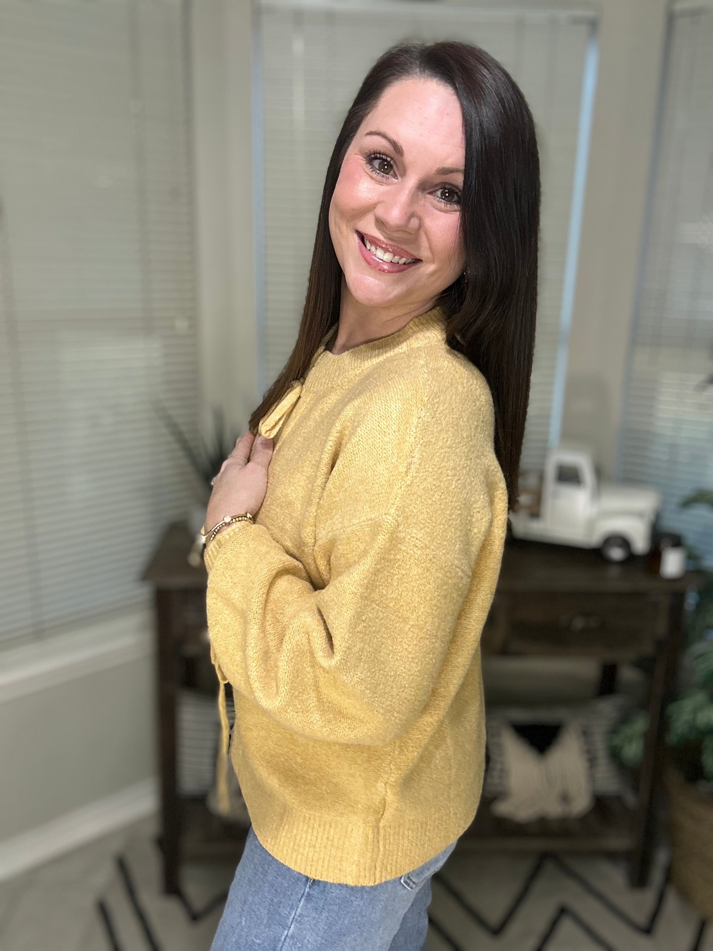 Golden Embrace Cardigan