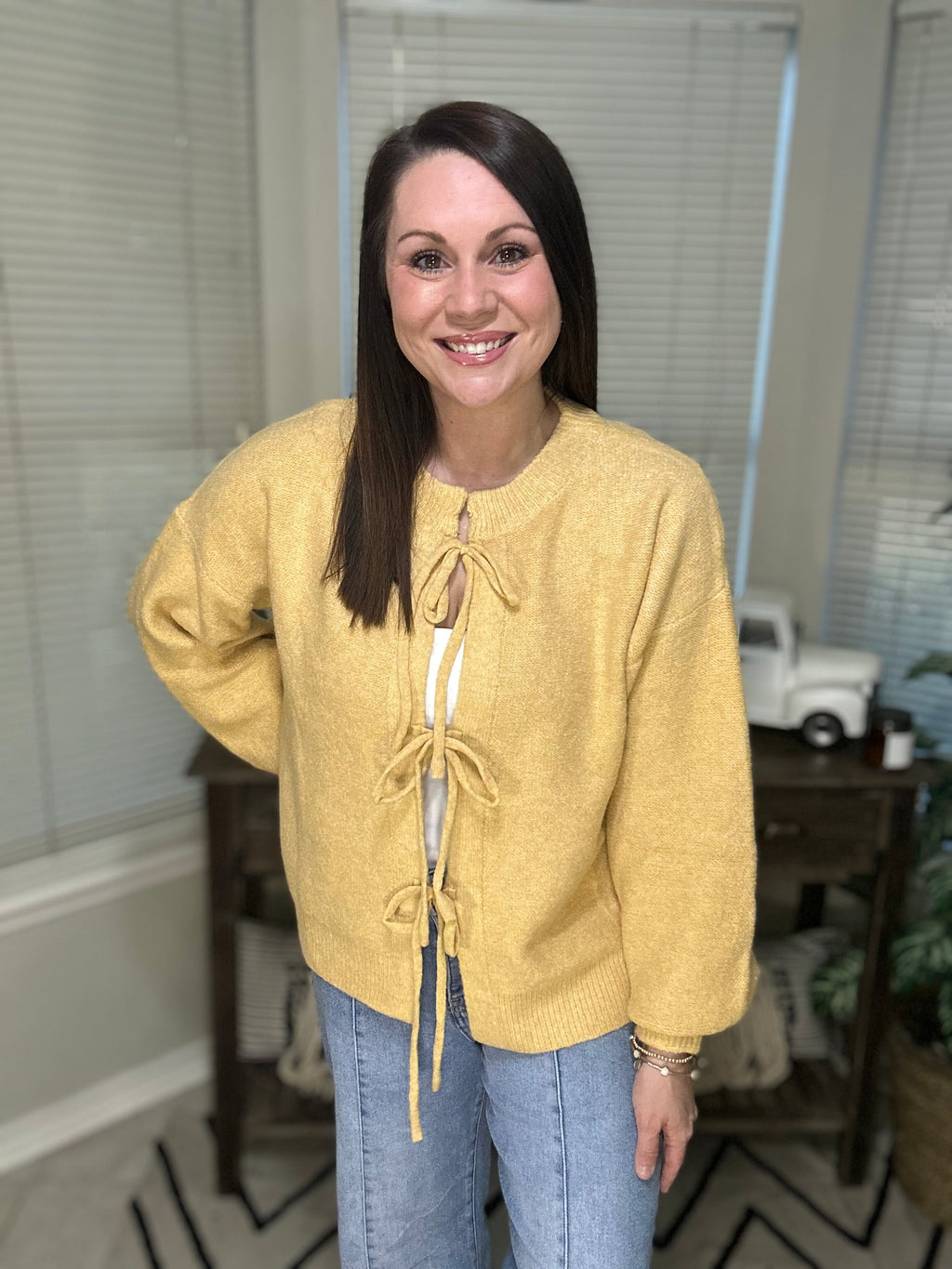 Golden Embrace Cardigan