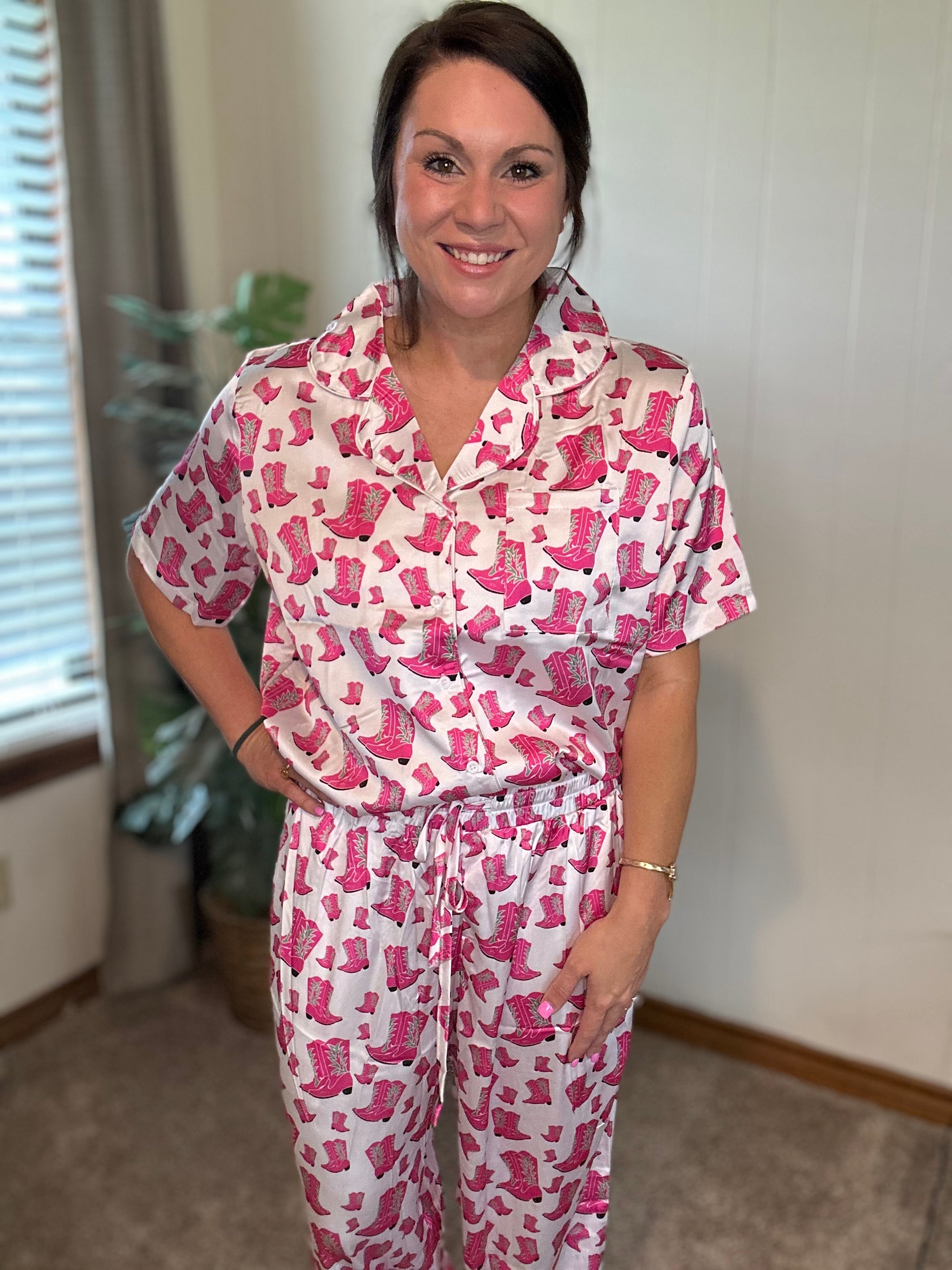 Rodeo Boot Pajamas Sets