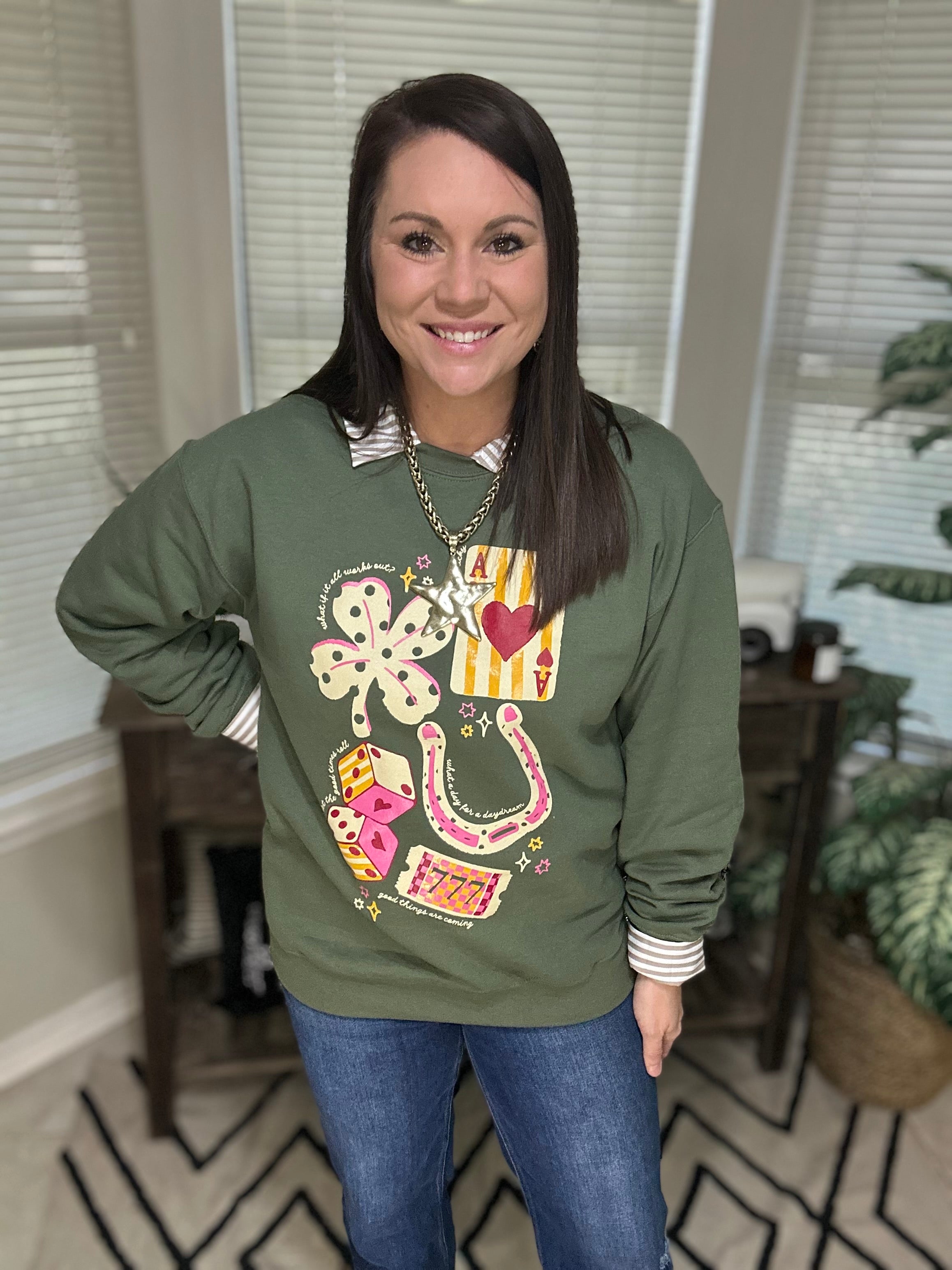 Good Luck Trinkets Sweatshirt