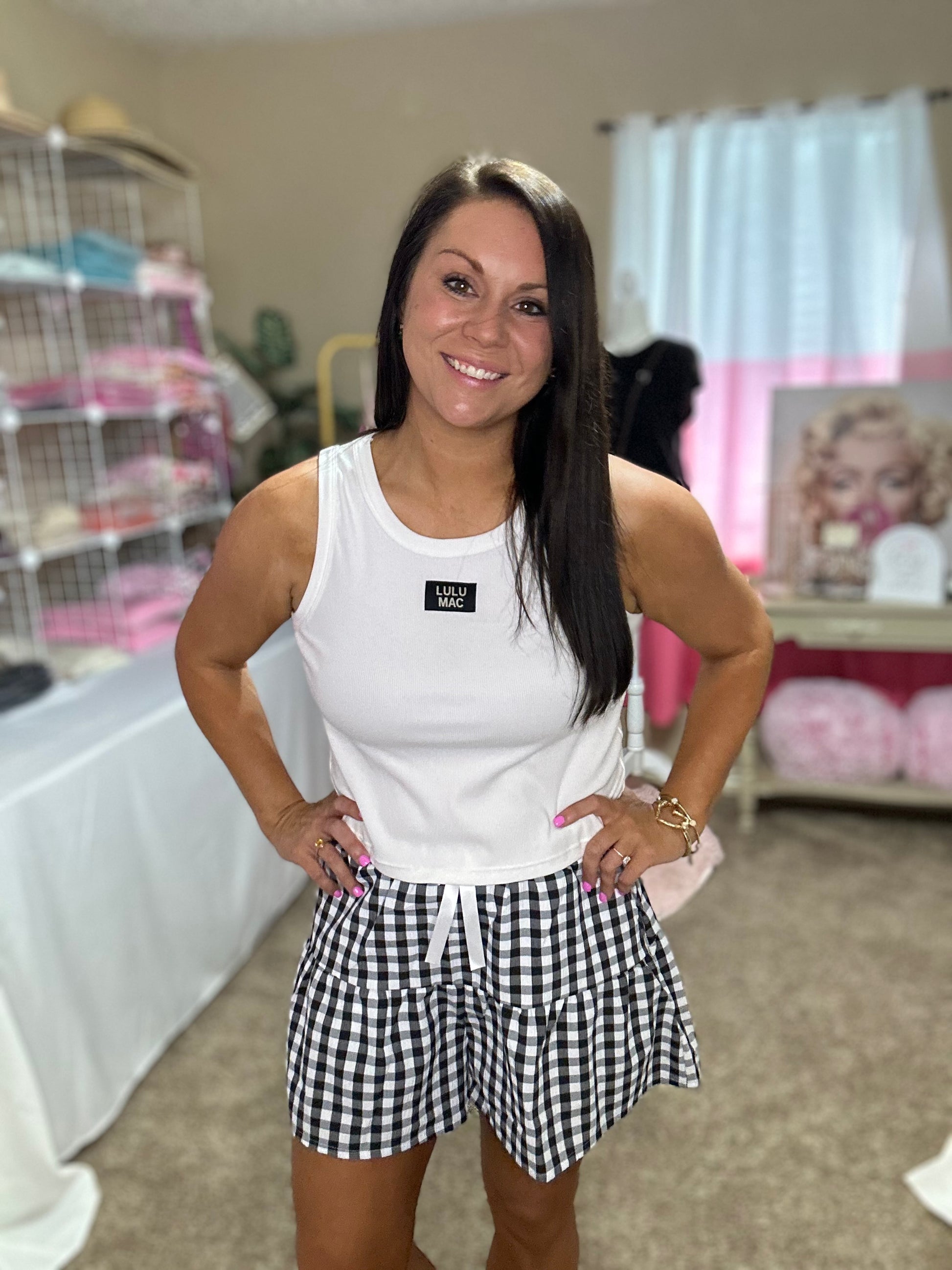 Lulu Mac White Tank
