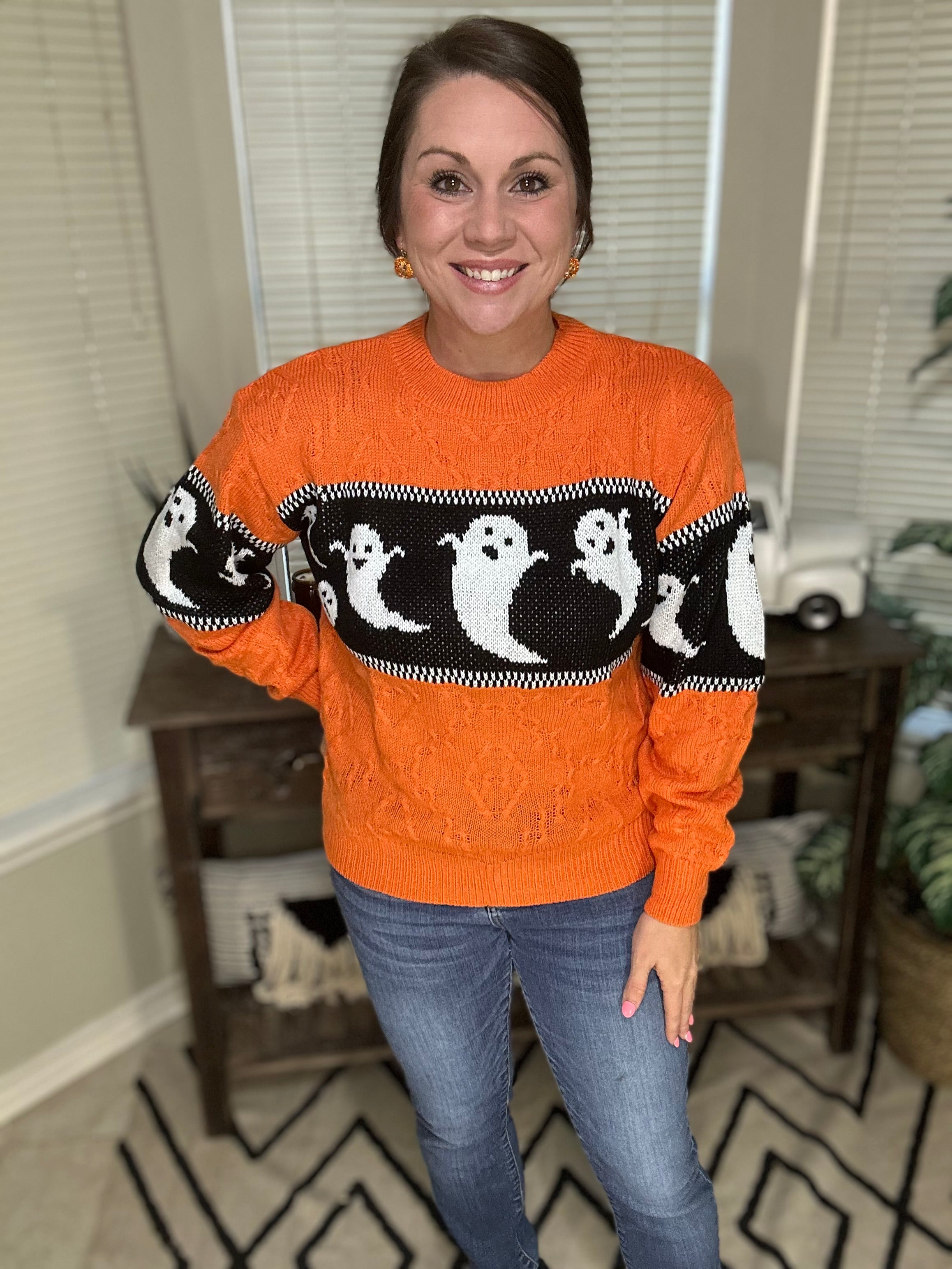 Boo & Block Sweater