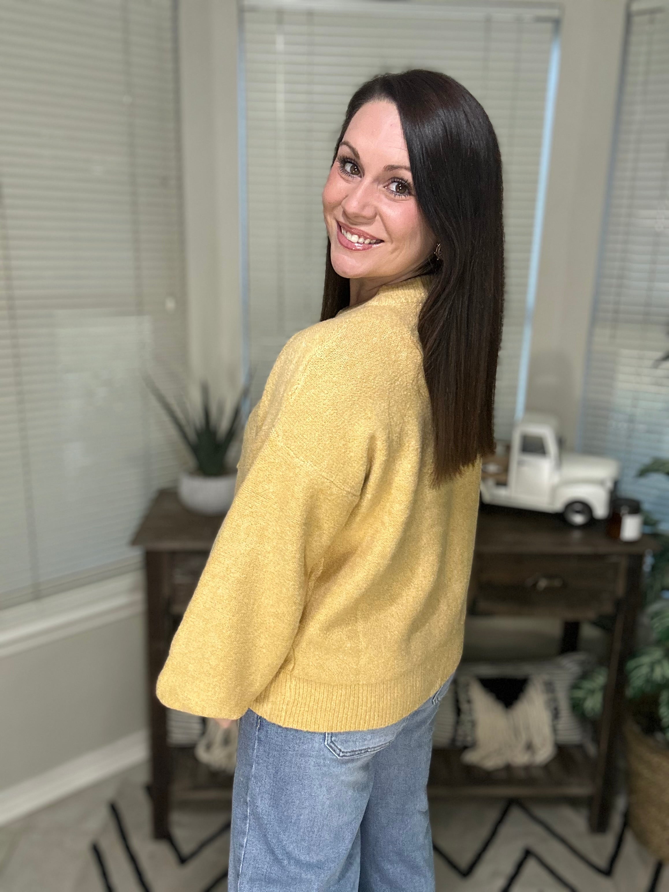 Golden Embrace Cardigan