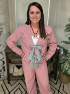Ginghem Christmas Pajama Set