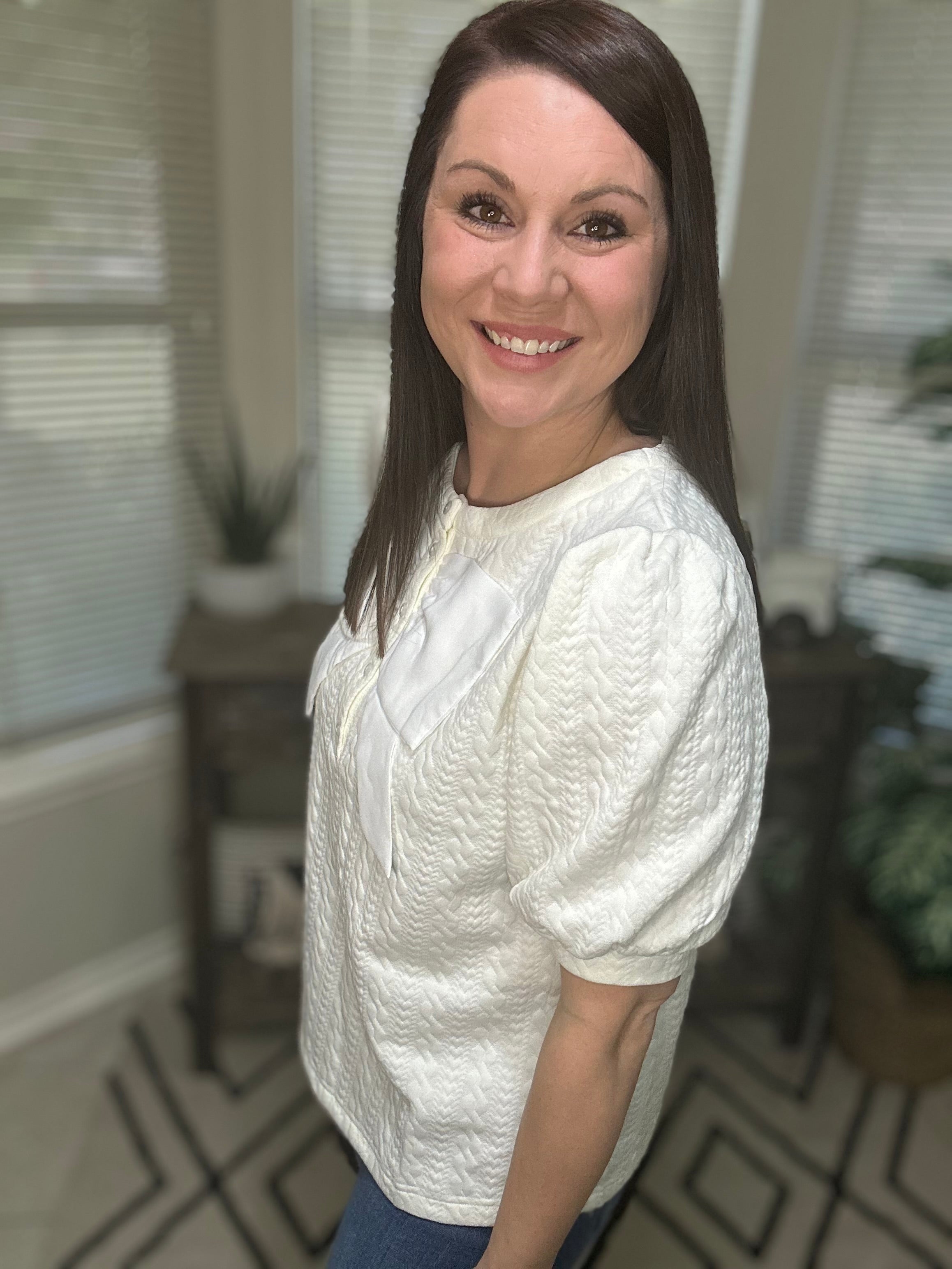 Ribbon Knot Top