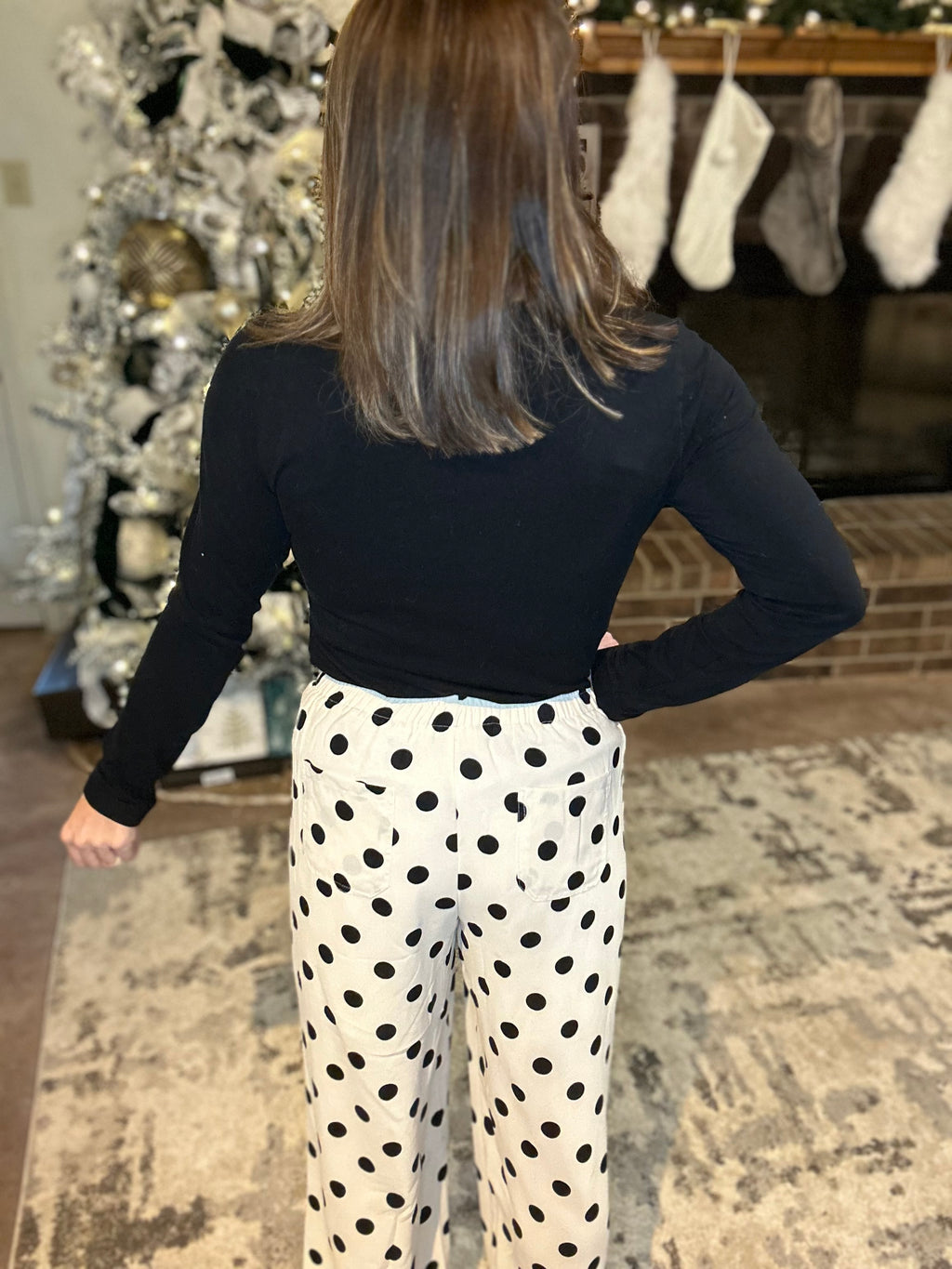 Polka Dot Loose Pant