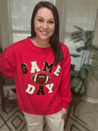 Red Game Day Sweatshirt