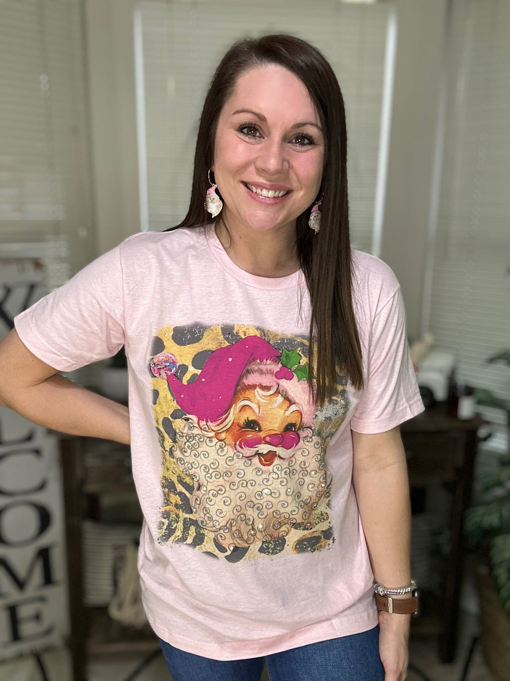 Vintage Santa Graphic-tee