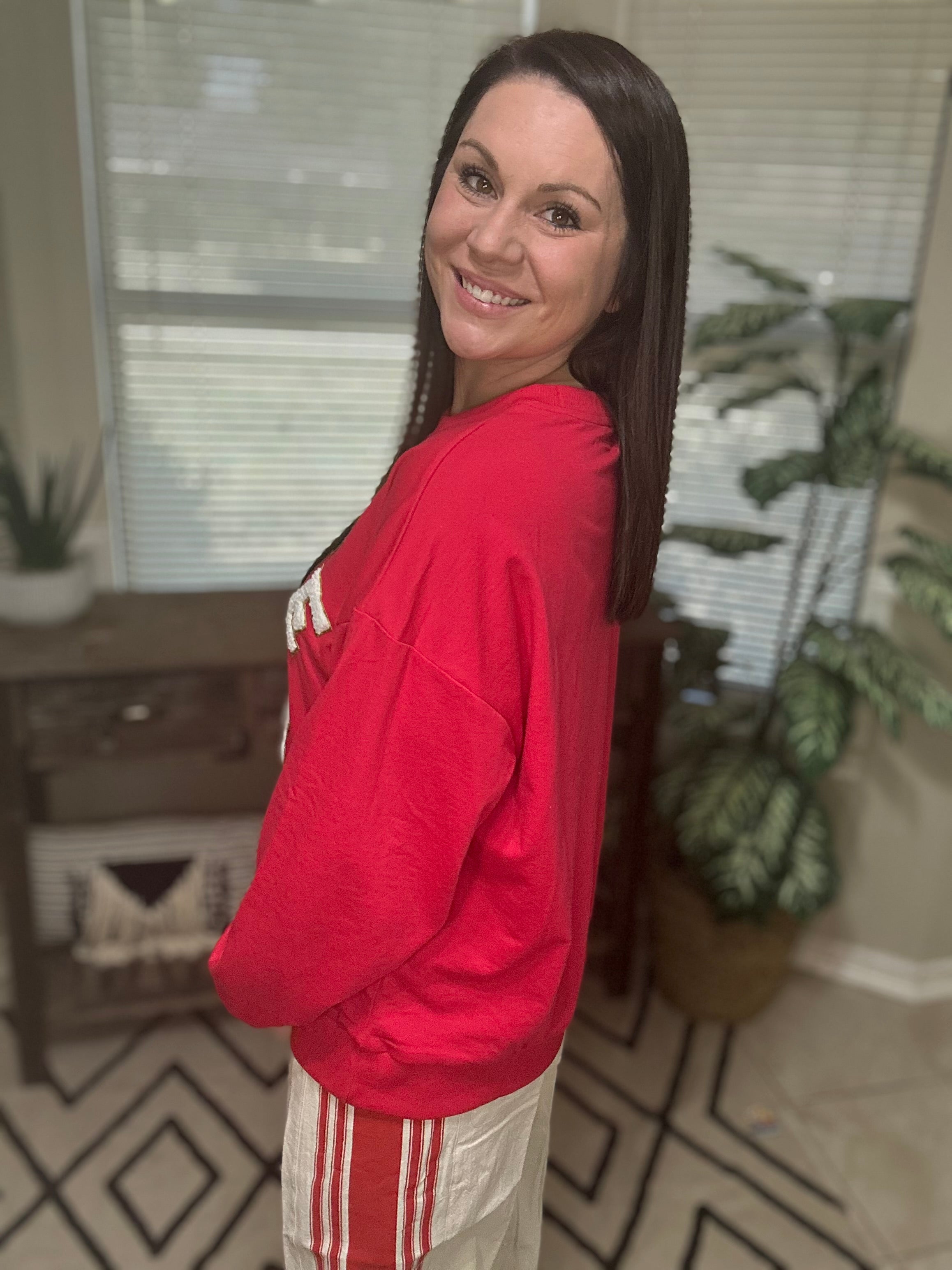 Red Game Day Sweatshirt