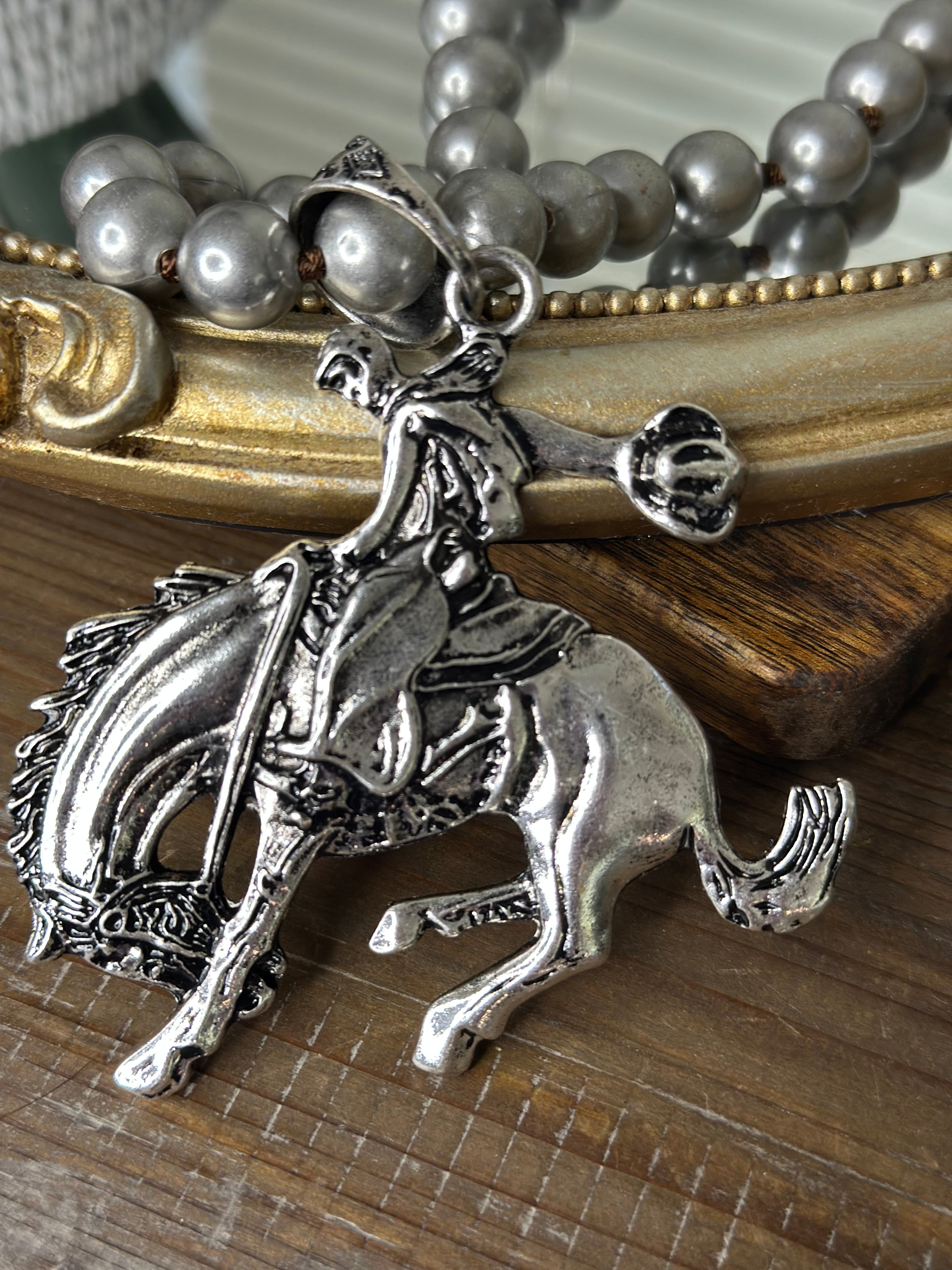 Bronc Rider Necklace