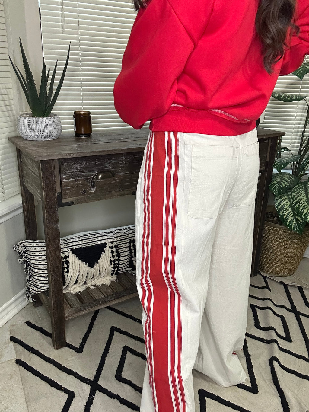 TrackLine Wide Pants