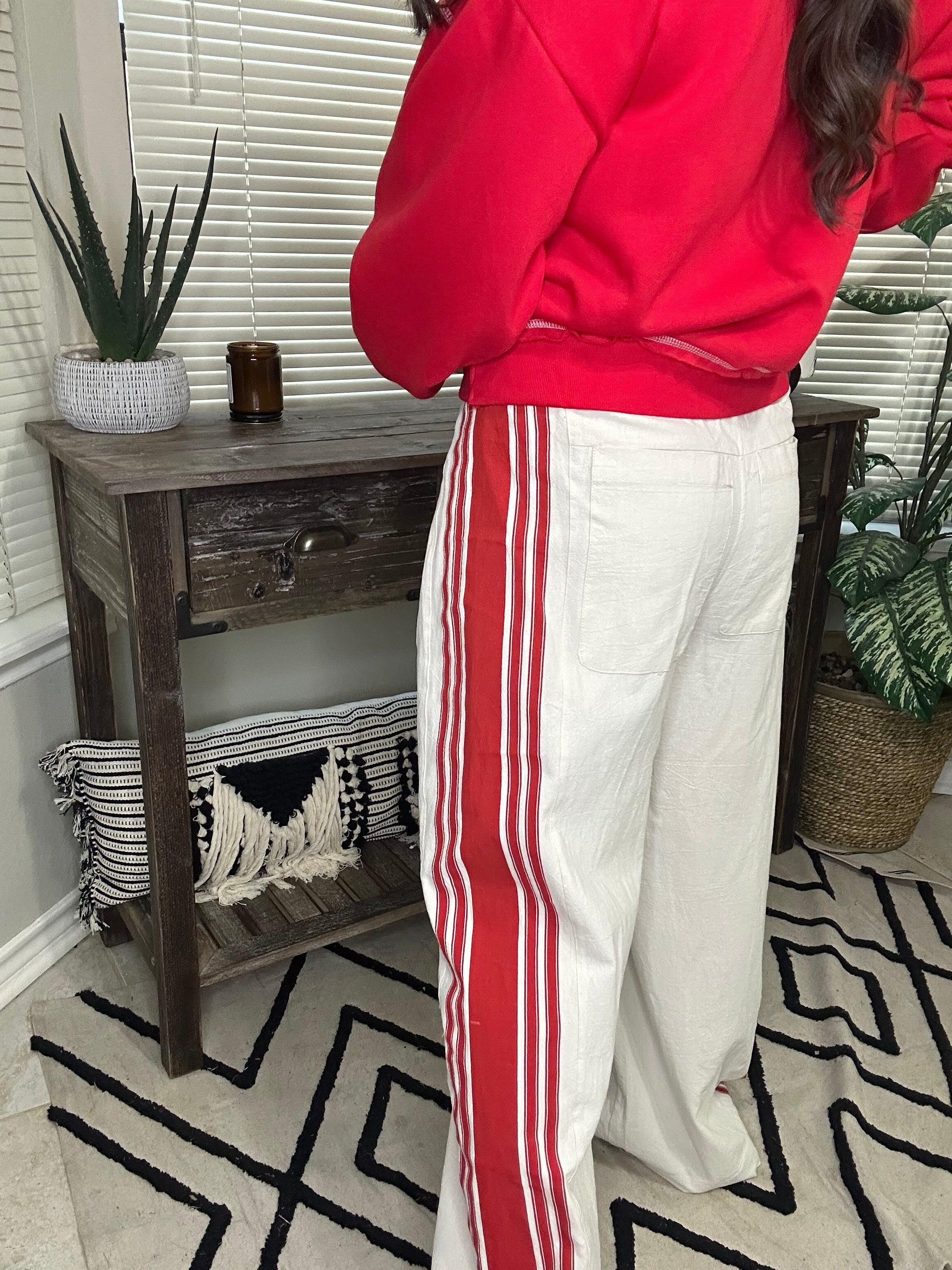 TrackLine Wide Pants