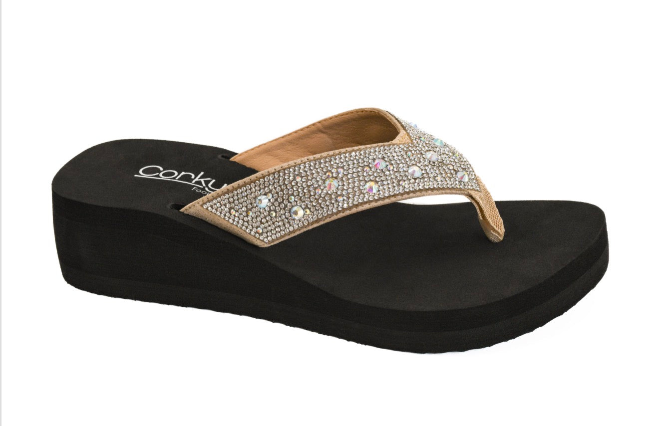 Dime a Dozen Wedge Sandal