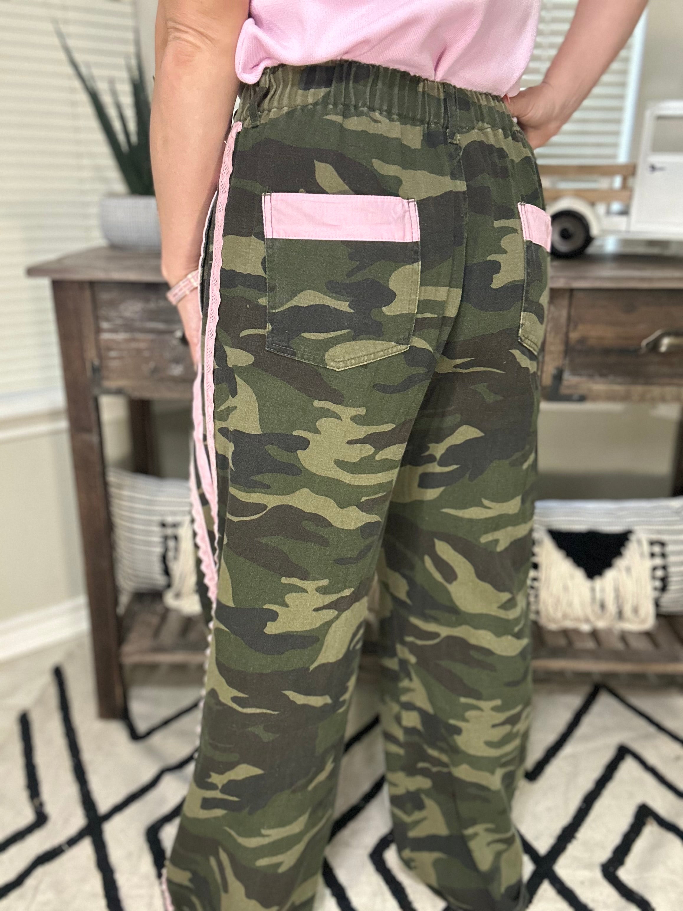 Lace & Combat Pants