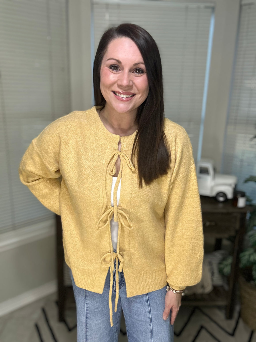 Golden Embrace Cardigan