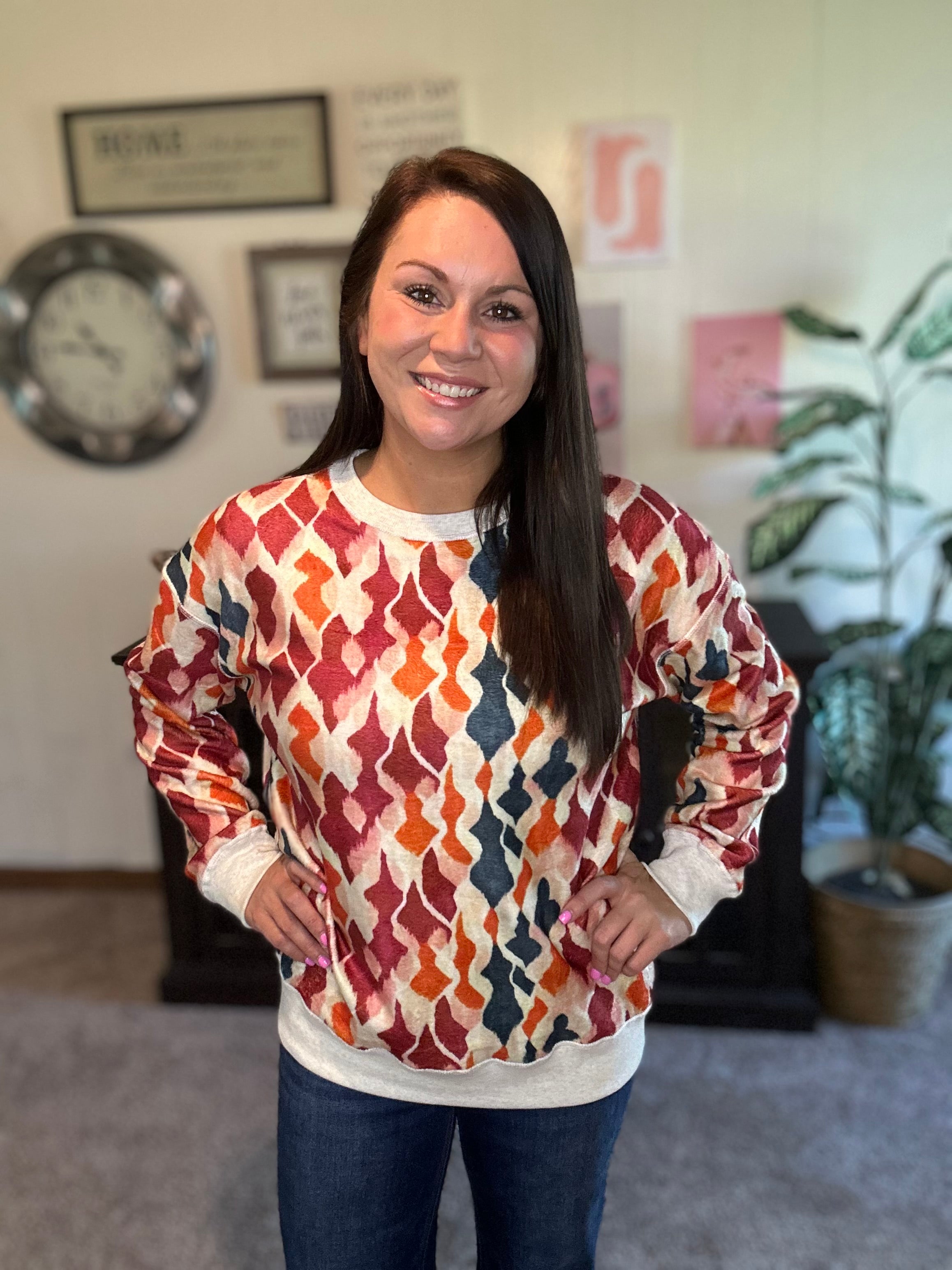 A Cowboy Reversible Sweatshirt