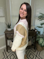 Colorblock Chunky Sweater