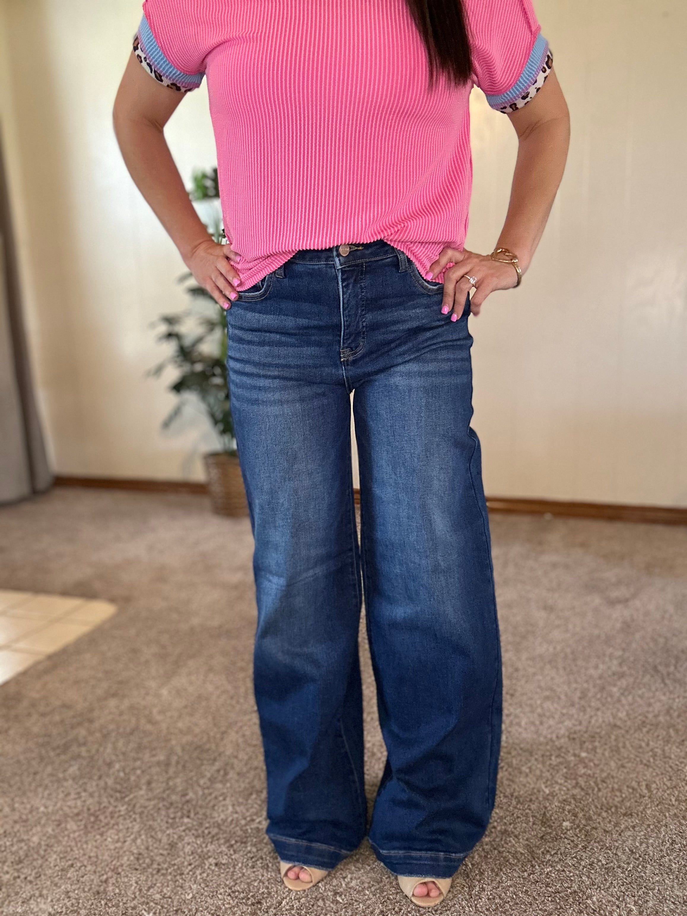 Tummy Control High Rise Jeans