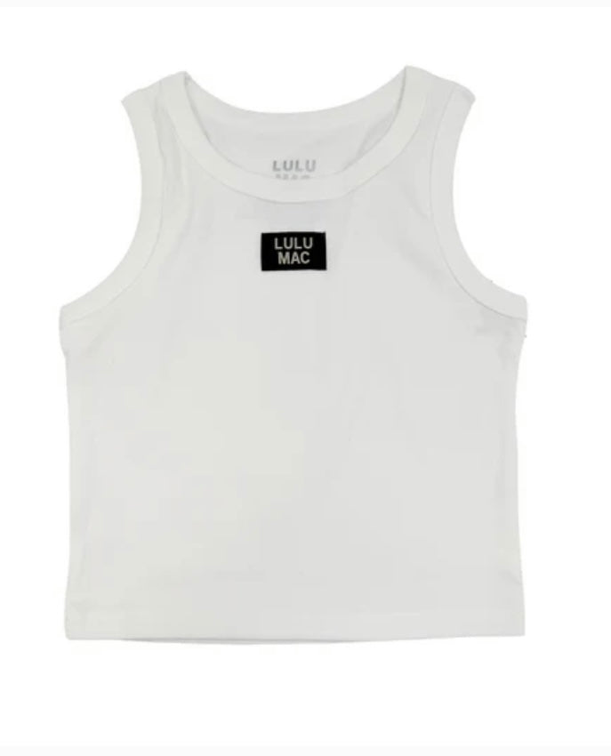 Lulu Mac White Tank