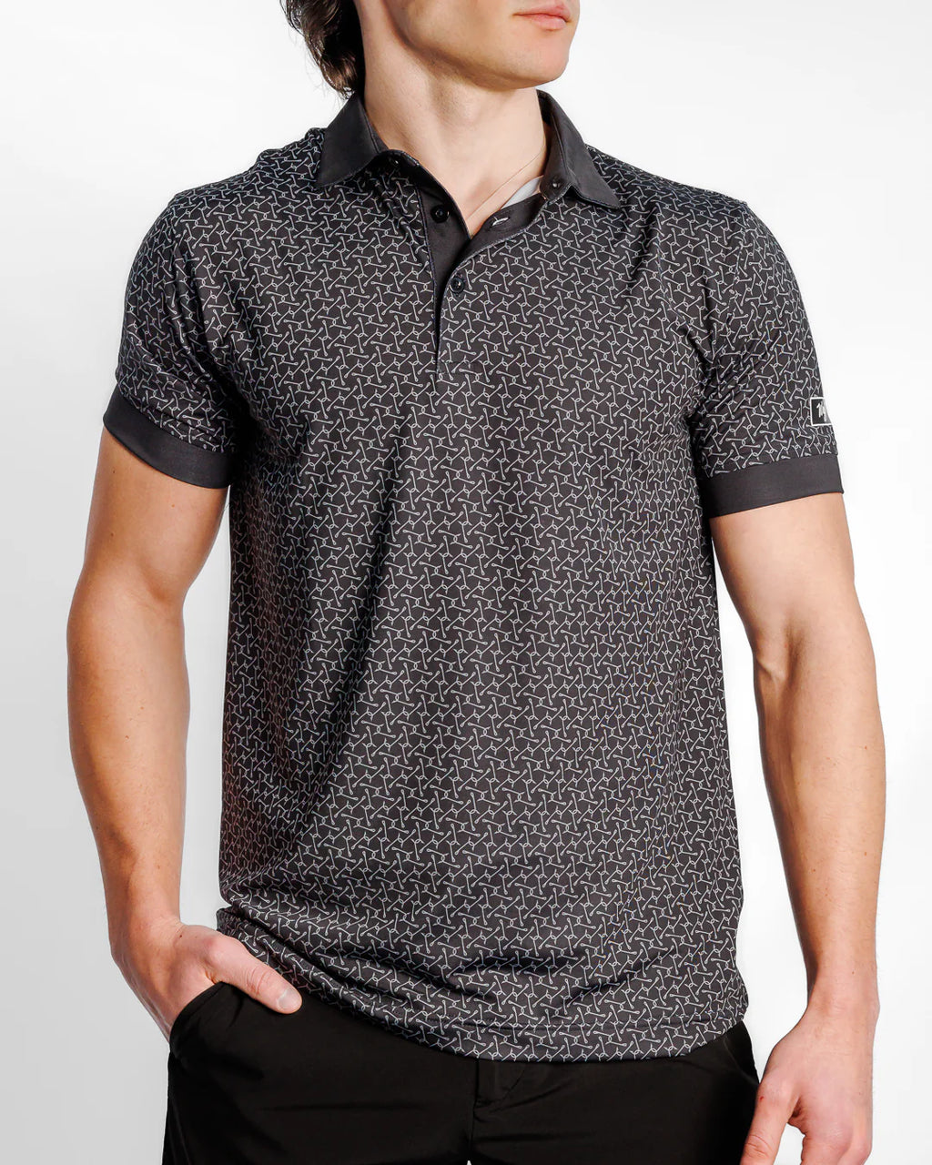 Gone Fishing Polo- Waggle