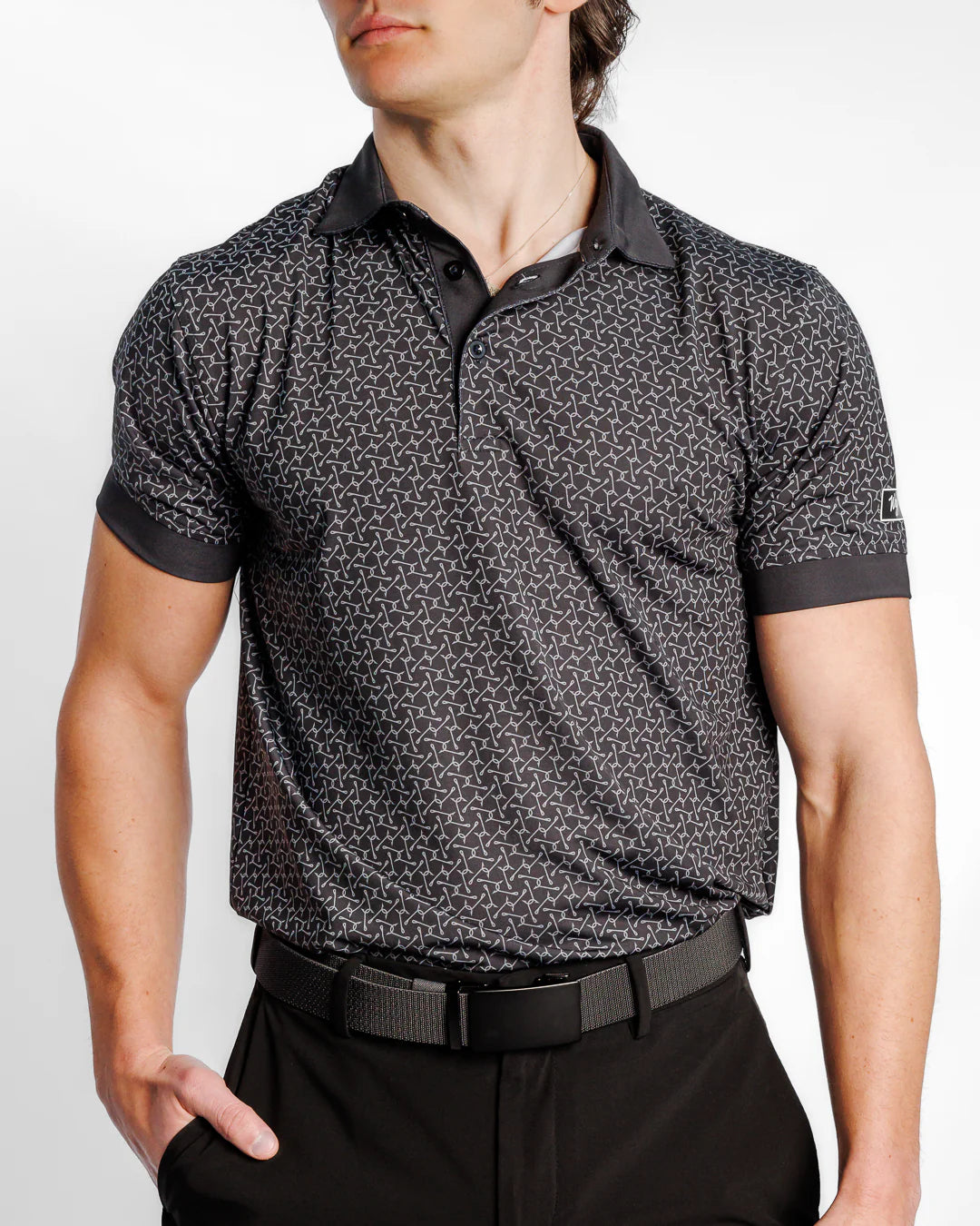 Gone Fishing Polo- Waggle