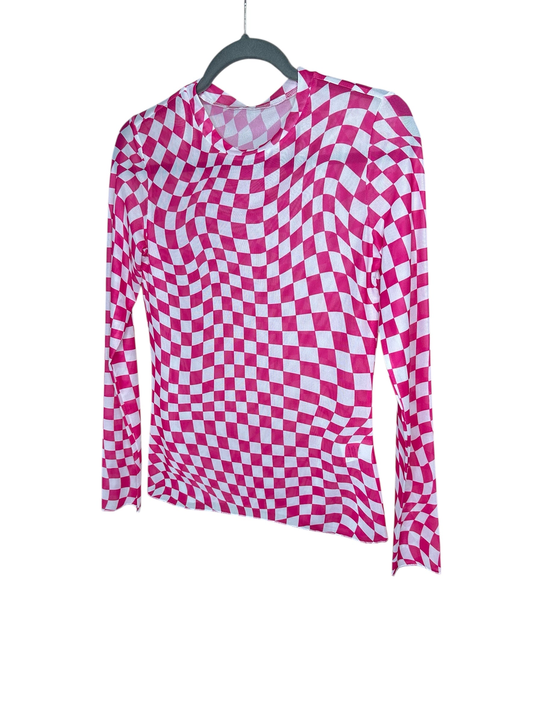 Skivvie Checkered Long Sleeve Shirt